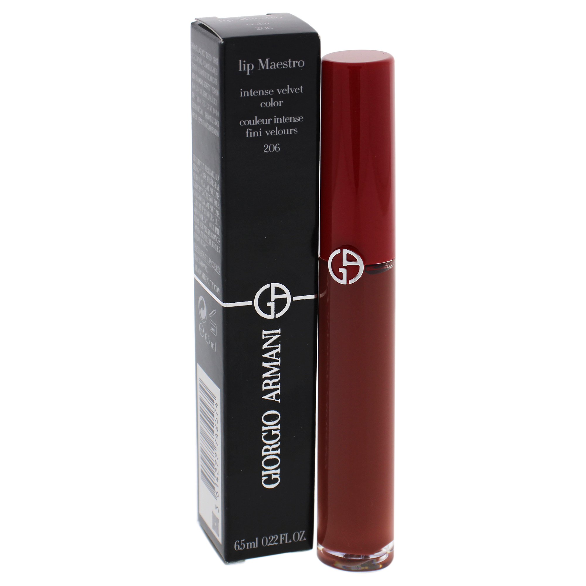 Foto 5 pulgar | Barra De Labios Giorgio Armani Lip Maestro 206 Cedro - Venta Internacional.