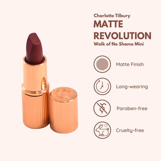 Foto 2 | Lápiz Labial Charlotte Tilbury Matte Revolution Charm Mini - Venta Internacional.