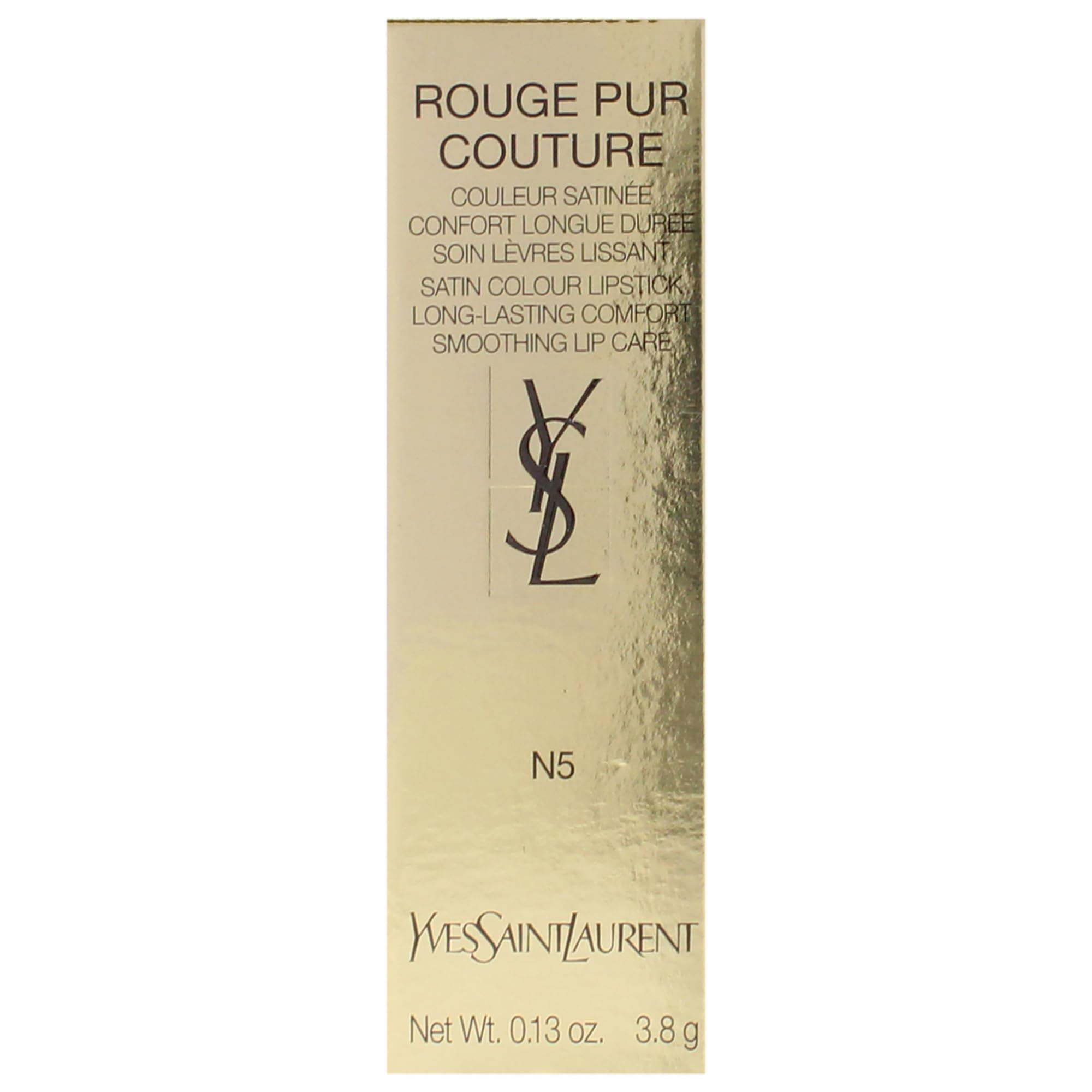 Foto 5 | Lápiz Labial Yves Saint Laurent Rouge Pur Couture Satin N5 Tribu - Venta Internacional.