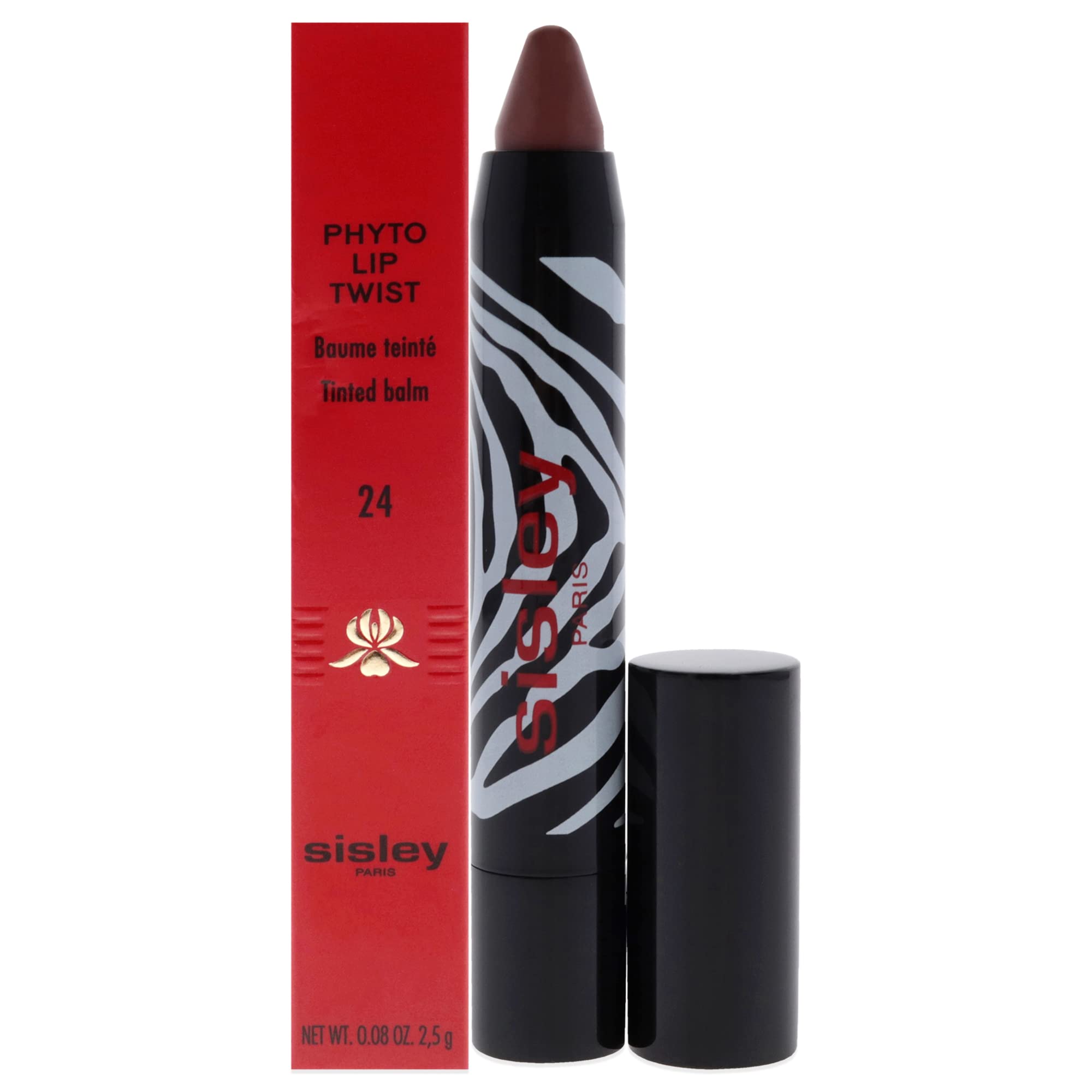 Lápiz Labial Sisley Paris Phyto Lip Twist 24 Rosy Nude 2,5 Ml - Venta Internacional.