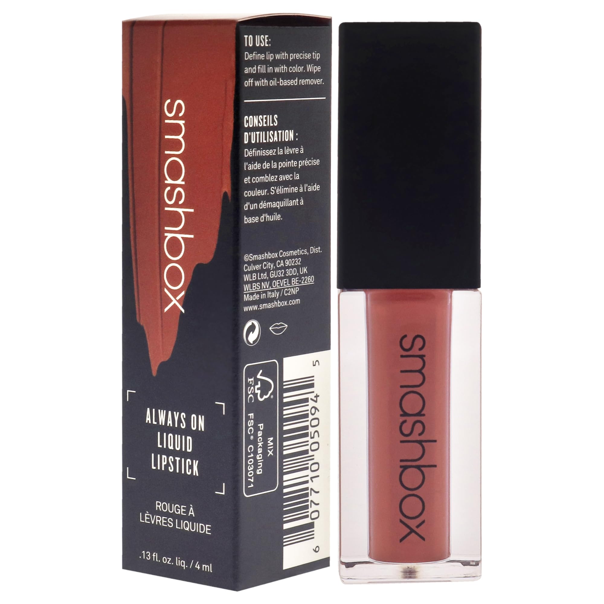 Foto 6 pulgar | Lápiz Labial Líquido Smashbox Always On Driver's Seat 3,8 Ml - Venta Internacional.