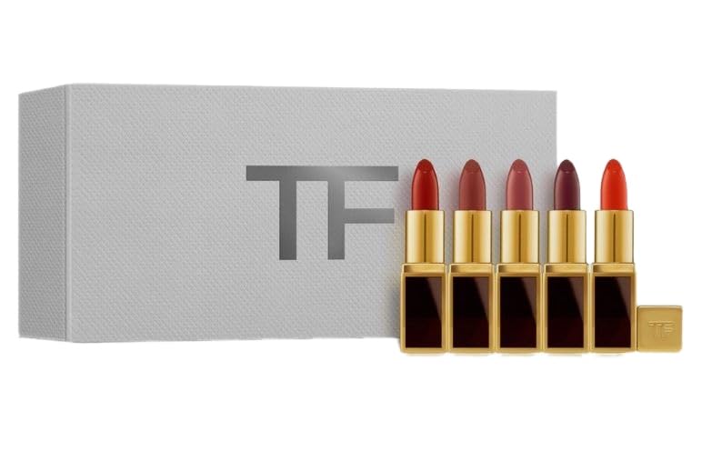 Foto 2 pulgar | Set De Pintalabios Tom Ford Lip Color Mini Deluxe, 5 X 1,2 Ml - Venta Internacional.