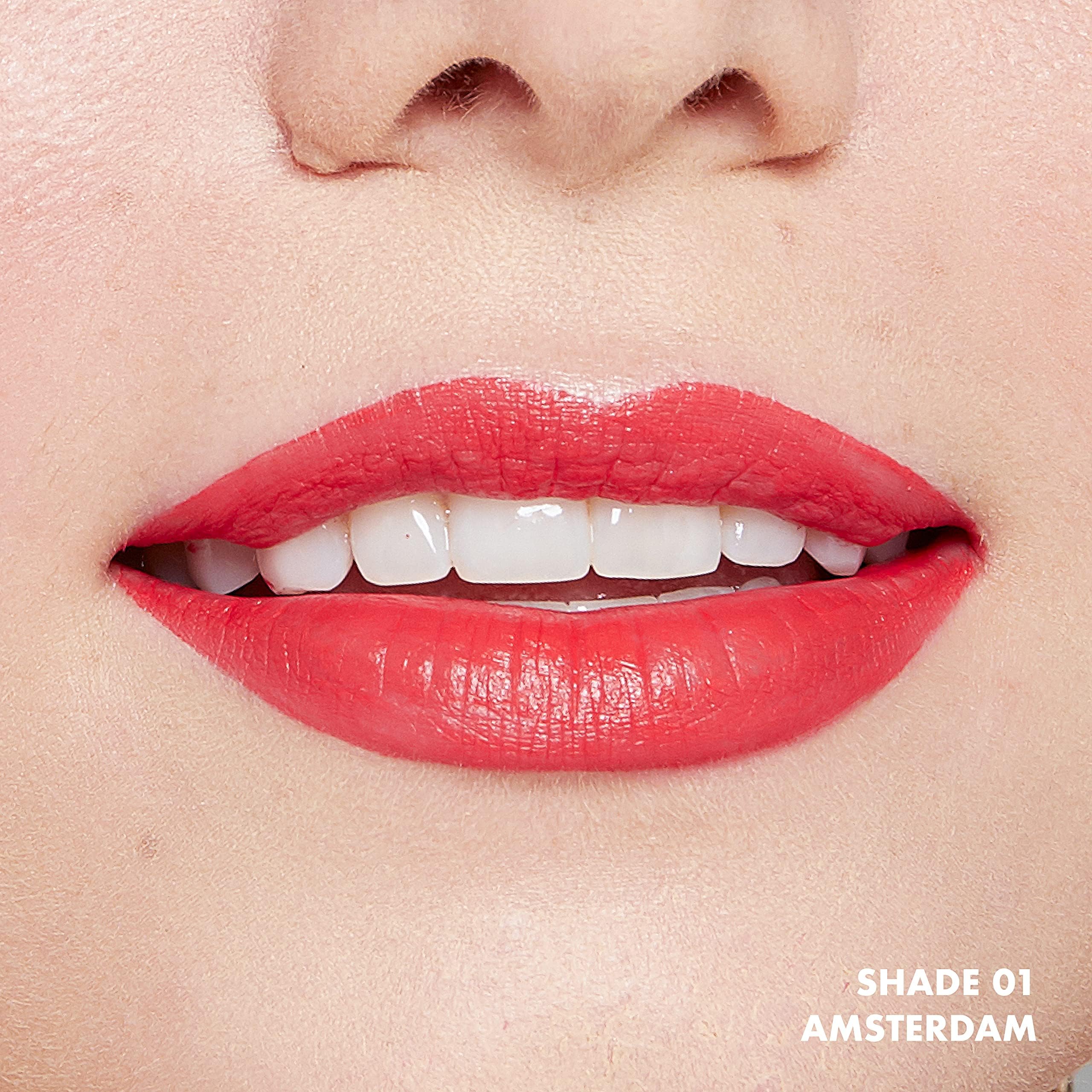 Foto 3 | Lipstick Nyx Professional Makeup Crema De Labios Mate Suave Amsterdam - Venta Internacional.