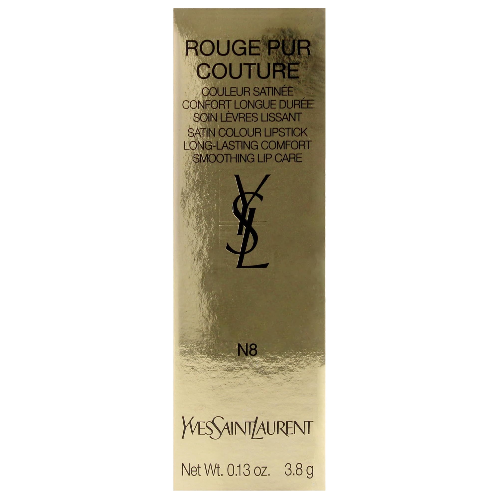 Foto 5 | Lápiz Labial Yves Saint Laurent Rouge Pur Couture Satin N8 Blous - Venta Internacional.