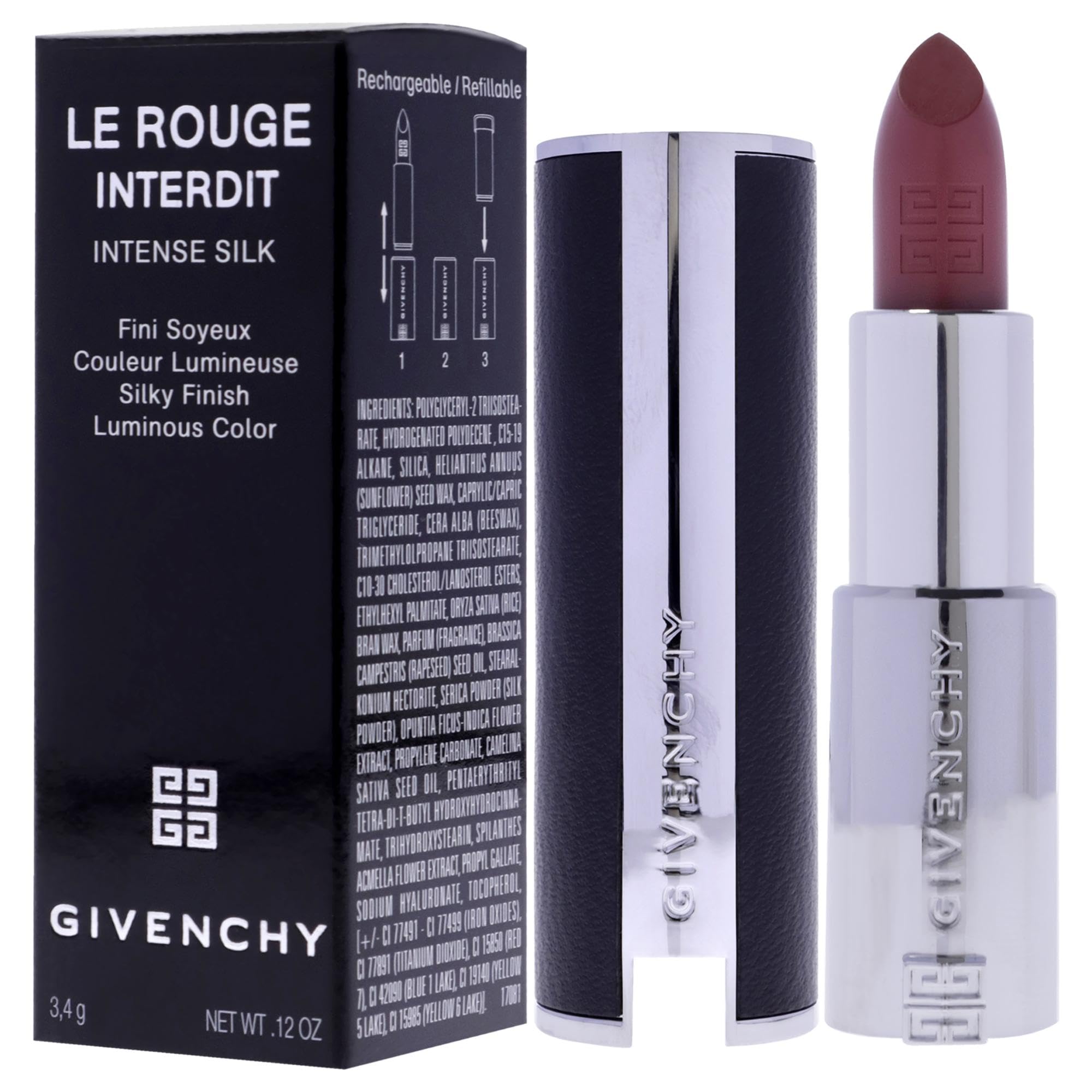 Foto 5 pulgar | Lápiz Labial Givenchy Le Rouge Interdit Intense Silk N116 Nude - Venta Internacional.