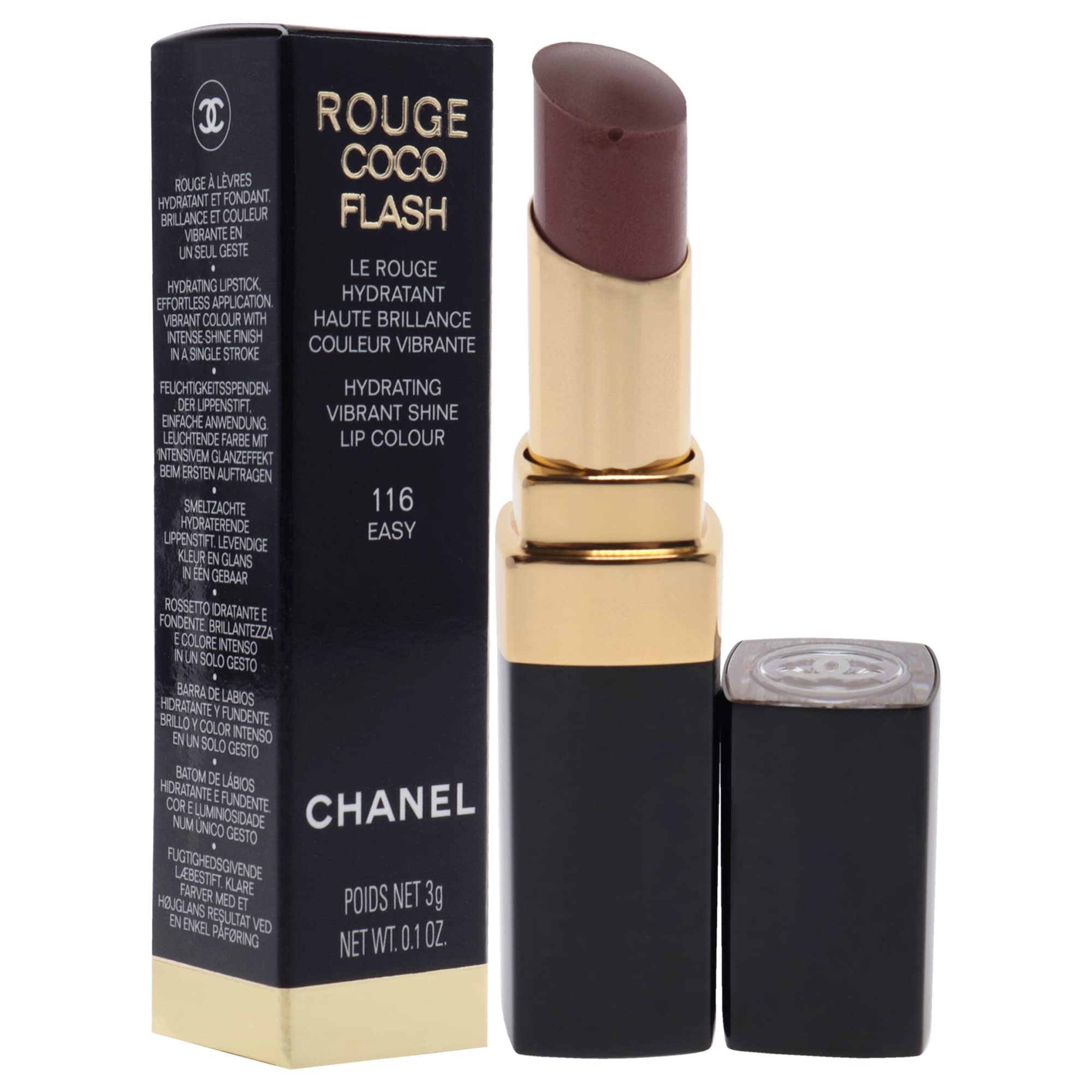 Foto 4 pulgar | Lápiz Labial Chanel Rouge Coco Flash 116 Easy Para Mujer, 3 Ml - Venta Internacional.