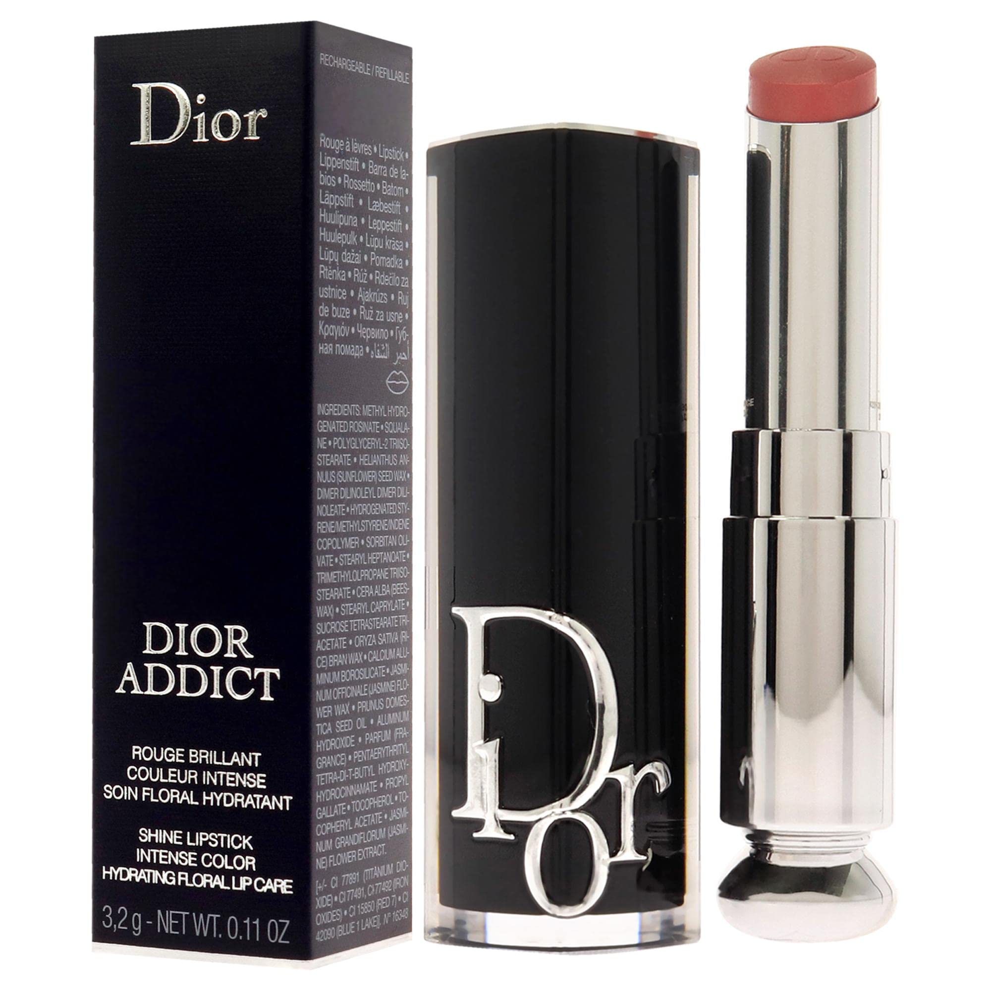 Foto 5 pulgar | Lápiz Labial Christian Dior Dior Addict Hydrating Shine 422 Rose - Venta Internacional.