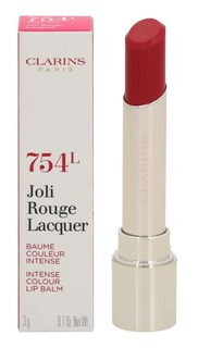 Foto 1 | Lápiz Labial Clarins Joli Rouge Lacquer Intense Colour Balm 3g - Venta Internacional.