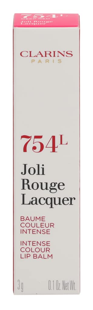Foto 4 pulgar | Lápiz Labial Clarins Joli Rouge Lacquer Intense Colour Balm 3g - Venta Internacional.
