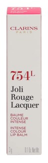 Foto 3 | Lápiz Labial Clarins Joli Rouge Lacquer Intense Colour Balm 3g - Venta Internacional.