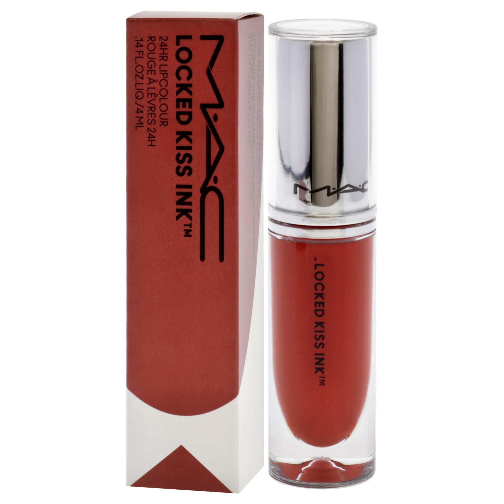 Foto 4 | Lápiz Labial Mac Locked Kiss Ink Lipcolor Extra Chili, 4 Ml - Venta Internacional.