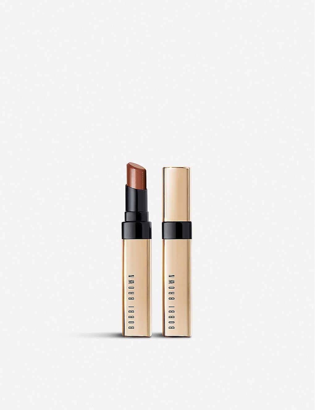 Lápiz Labial Bobbi Brown Luxe Shine Intense Bold Honey - Venta Internacional.