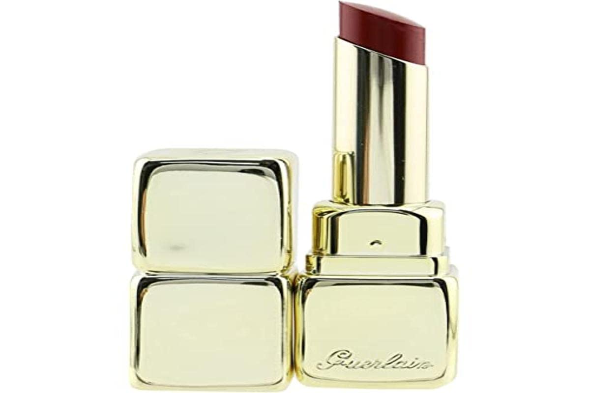 Lápiz Labial Guerlain Kisskiss Shine Bloom 819 Corolla Rouge - Venta Internacional.