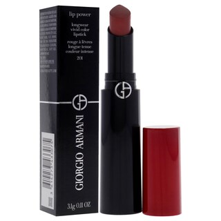 Foto 3 | Lápiz Labial Giorgio Armani Lip Power Longwear Vivid Color 201 - Venta Internacional.