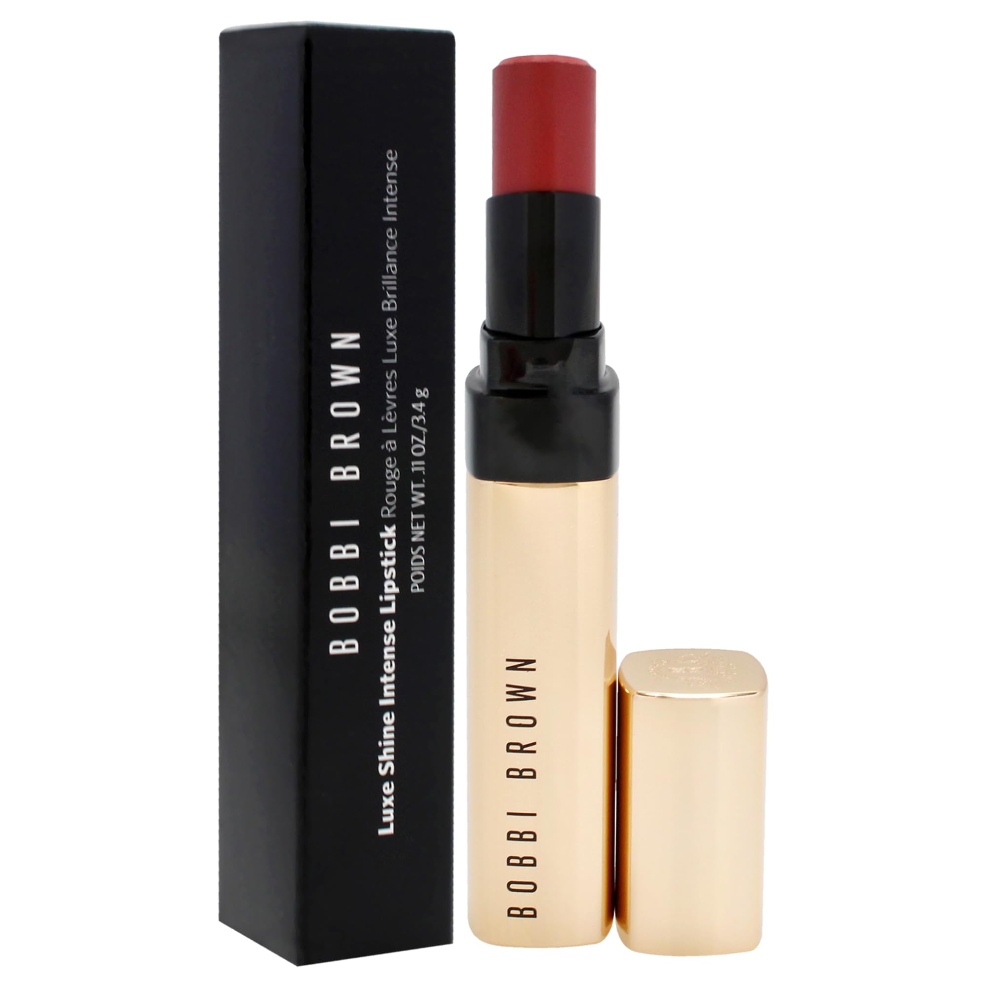 Foto 3 | Lápiz Labial Bobbi Brown Luxe Shine Intense Claret, 6 Ml, Para Mujer - Venta Internacional.