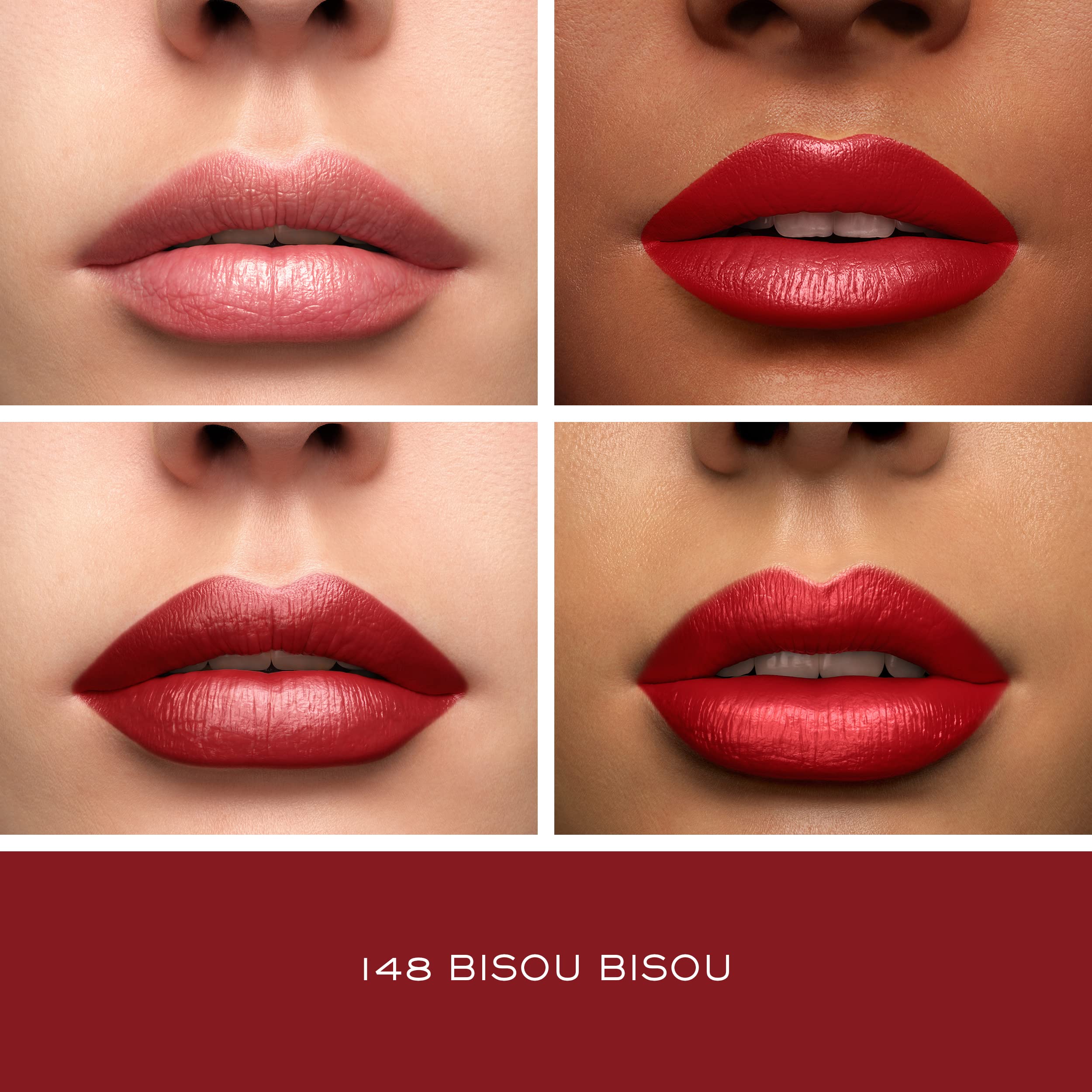 Foto 3 pulgar | Lápiz Labial Lancôme L'absolu Rouge Hydrating Cream 148 Bisou Bisou - Venta Internacional.