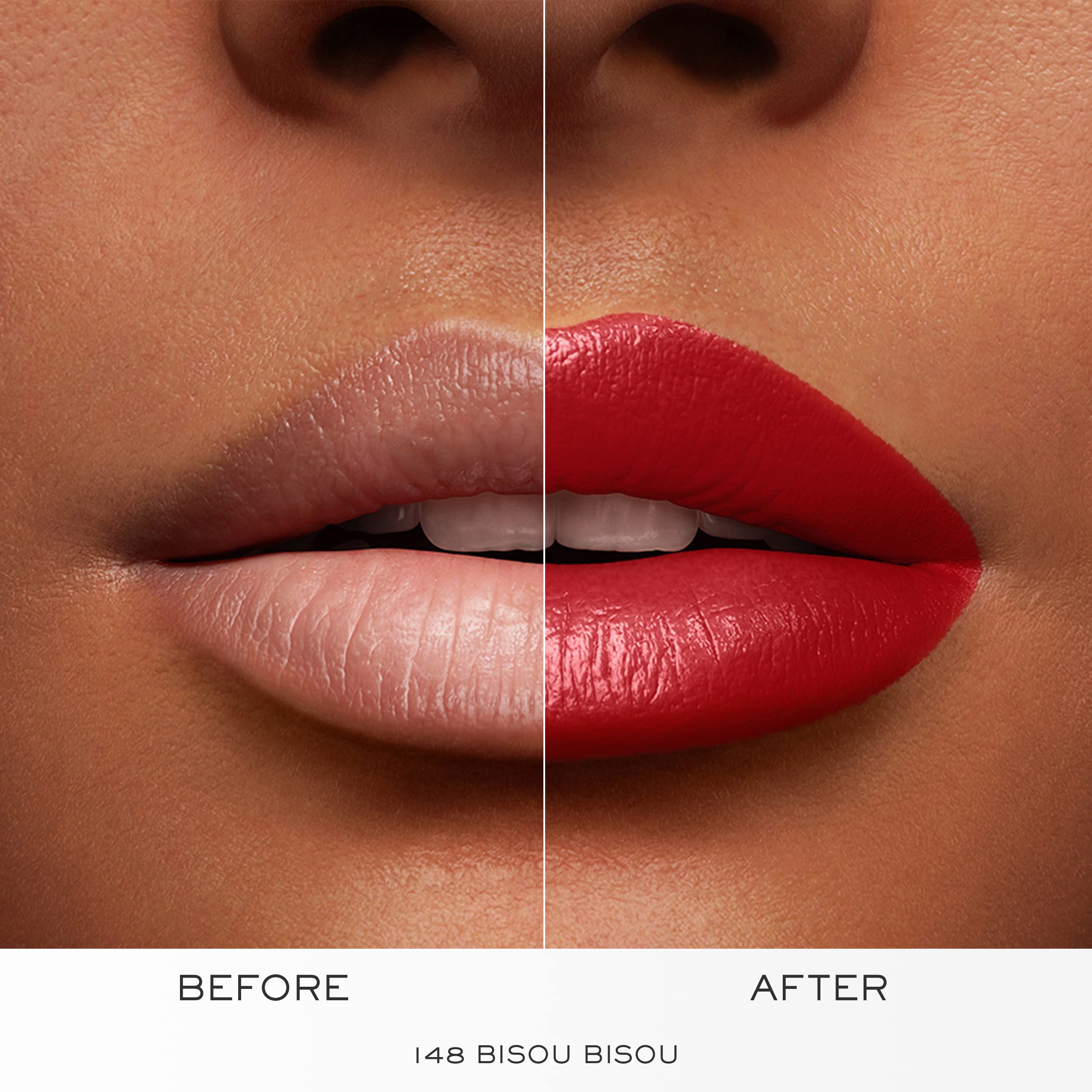Foto 8 pulgar | Lápiz Labial Lancôme L'absolu Rouge Hydrating Cream 148 Bisou Bisou - Venta Internacional.