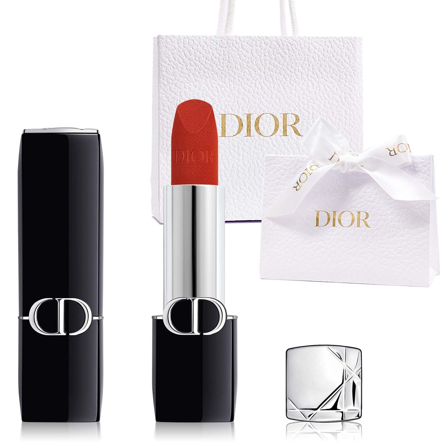 Lápiz Labial Dior Rouge Couture Colour Floral Lip Care 777 Fahrenheit - Venta Internacional.