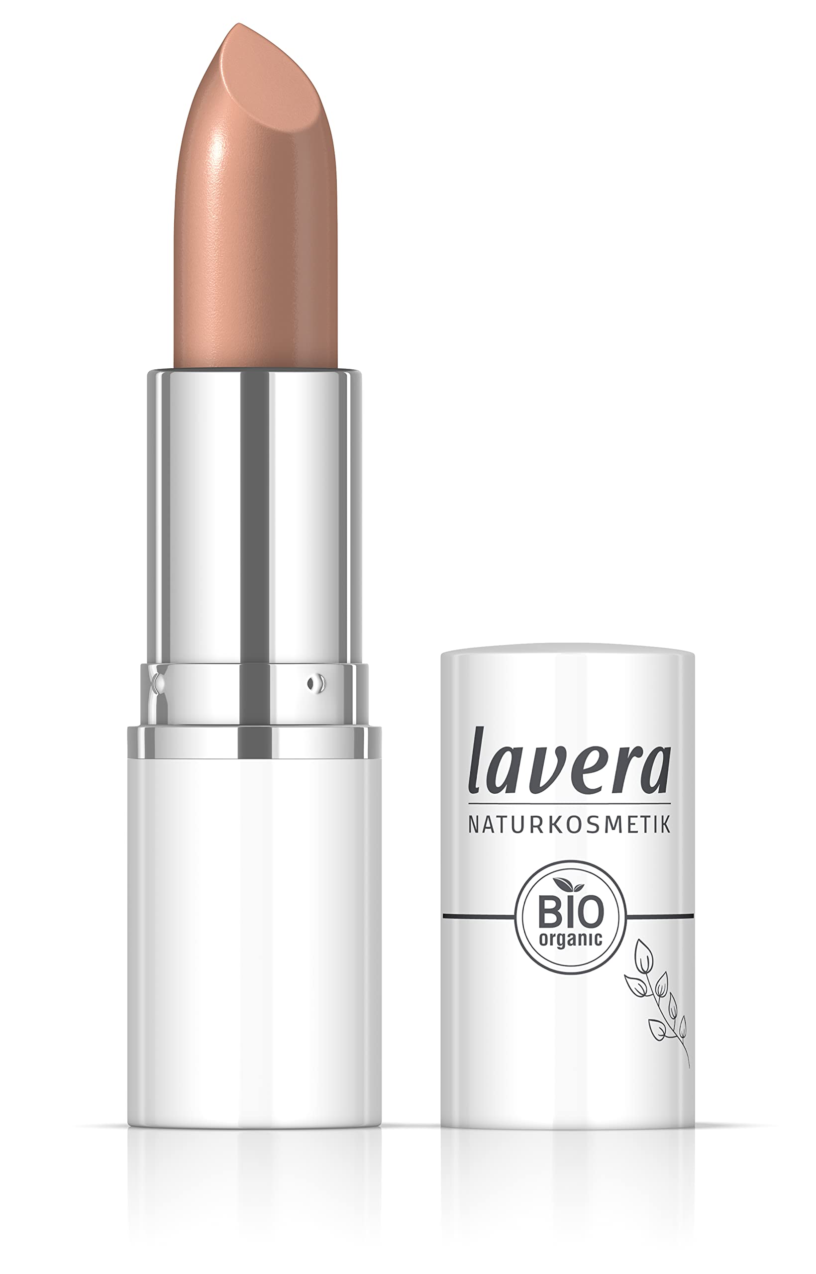 Lápiz Labial Lavera Cream Glow Antique Brown 01 Vegan 18g - Venta Internacional.
