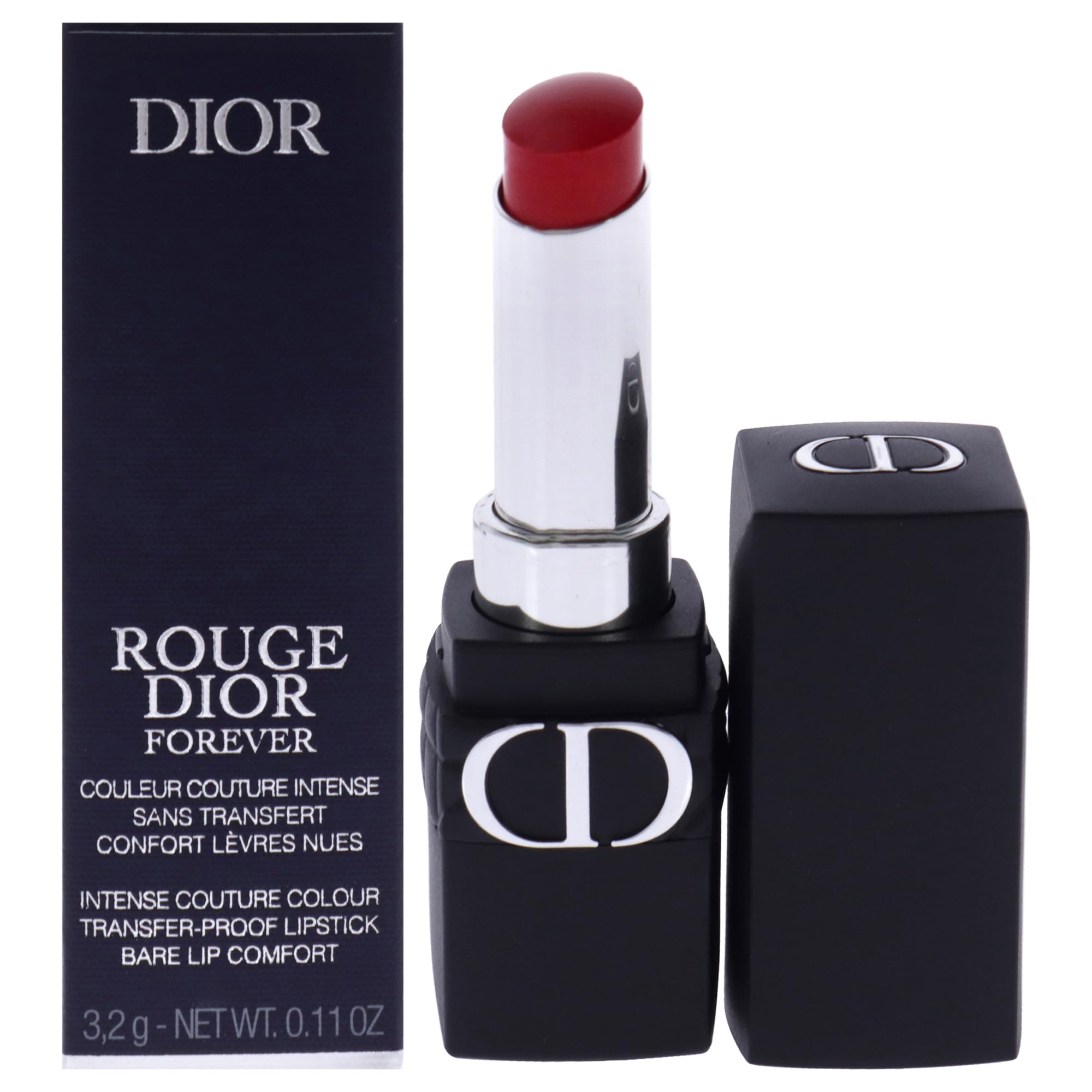 Lápiz Labial Dior Rouge Dior Forever Matte 999 Forever Dior Touch - Venta Internacional.