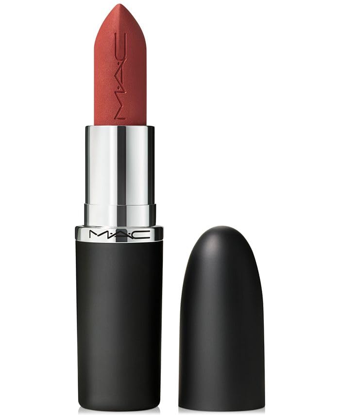 Lápiz Labial Mac M·a·cximal Silky Matte Cafe Mocha 3,5 G - Venta Internacional.