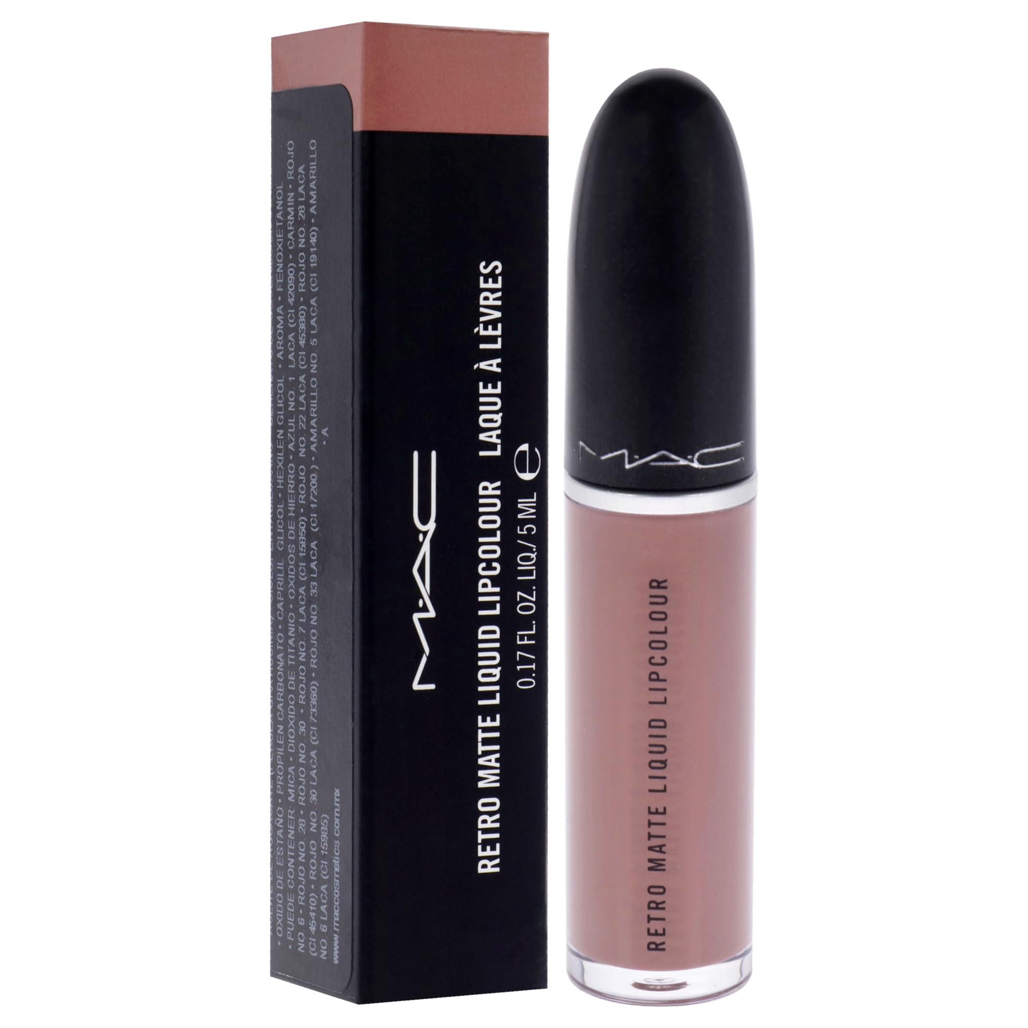 Foto 4 pulgar | Lápiz Labial Mac Retro Matte Lipcolor 121 Burnt Spice, 5 Ml - Venta Internacional.