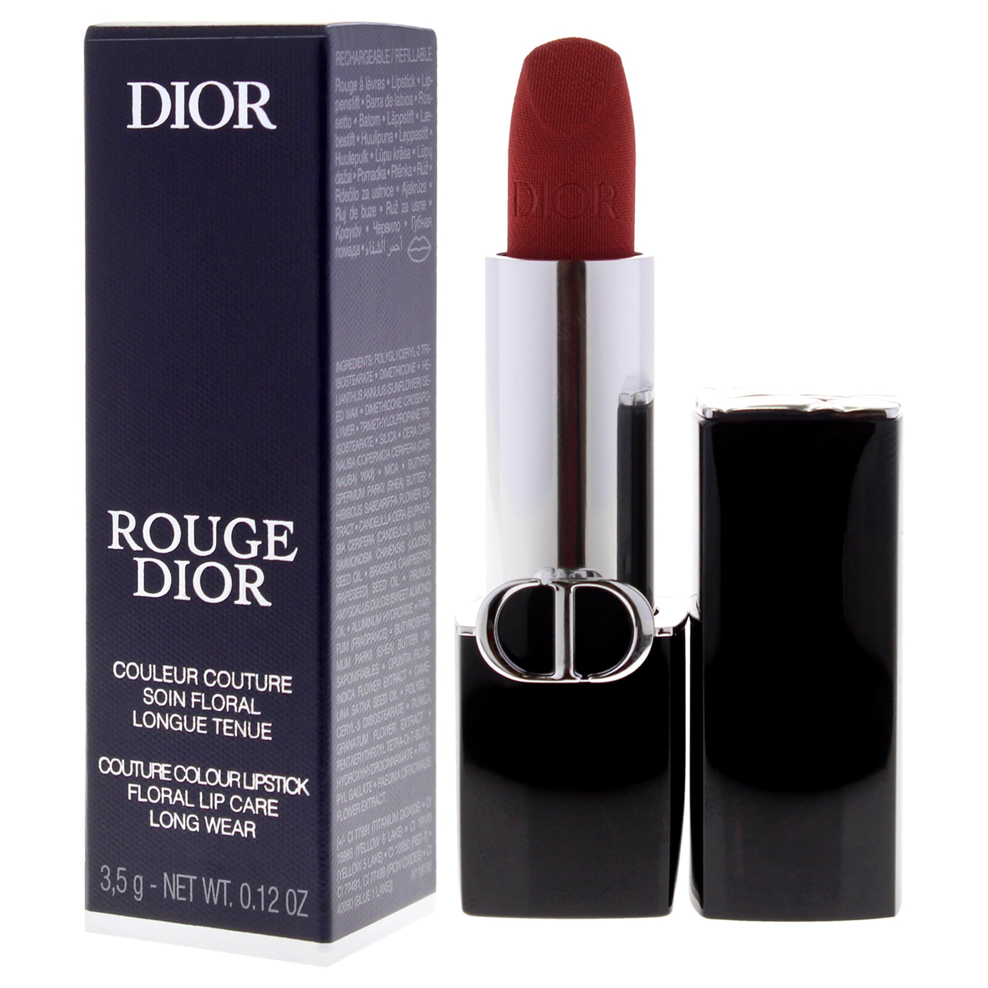 Foto 5 pulgar | Barra De Labios Christian Dior Rouge Dior Couture Velvet 772 - Venta Internacional.