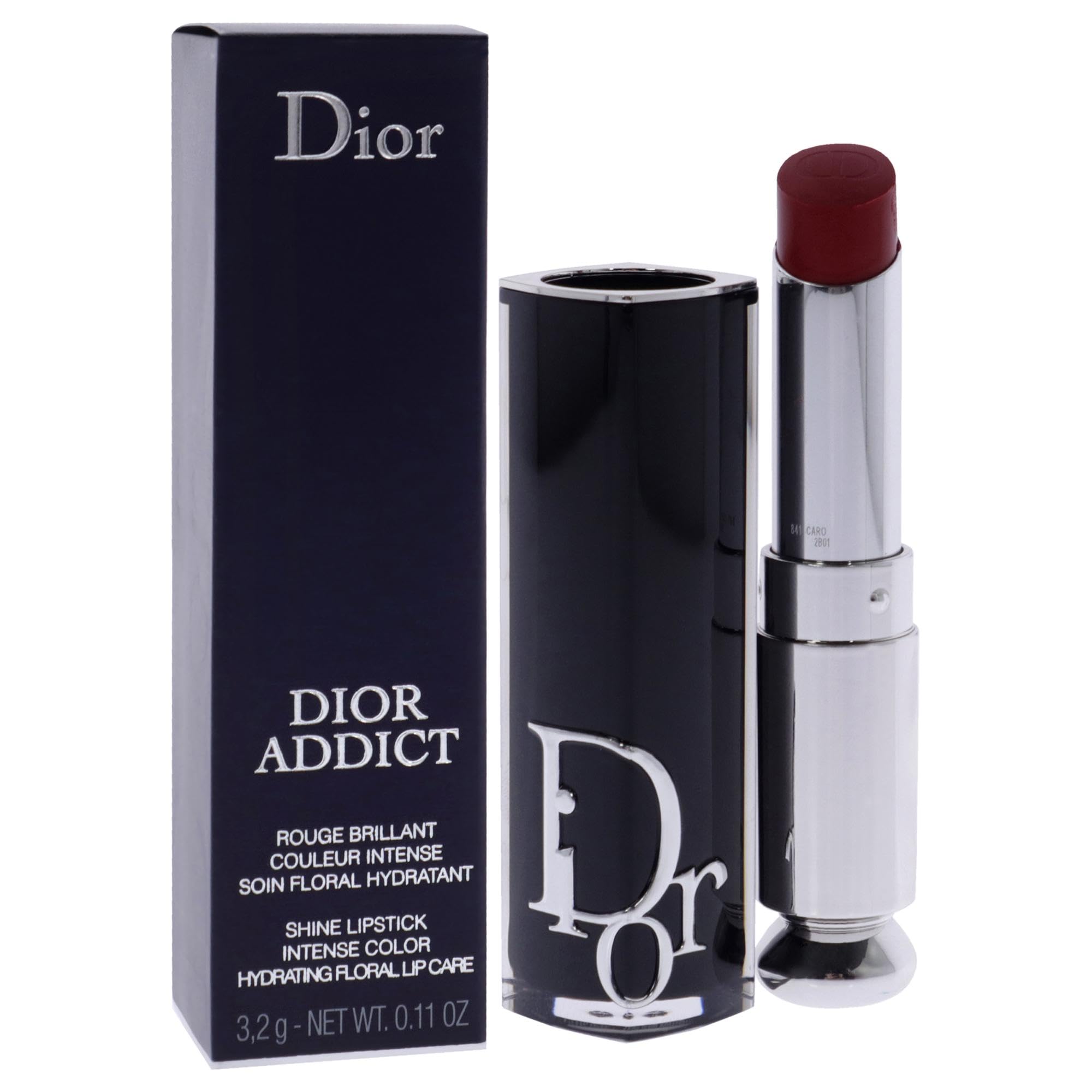 Foto 4 pulgar | Lápiz Labial Dior Christian Addict Hydrating Shine 841 Caro, 3 Ml - Venta Internacional.