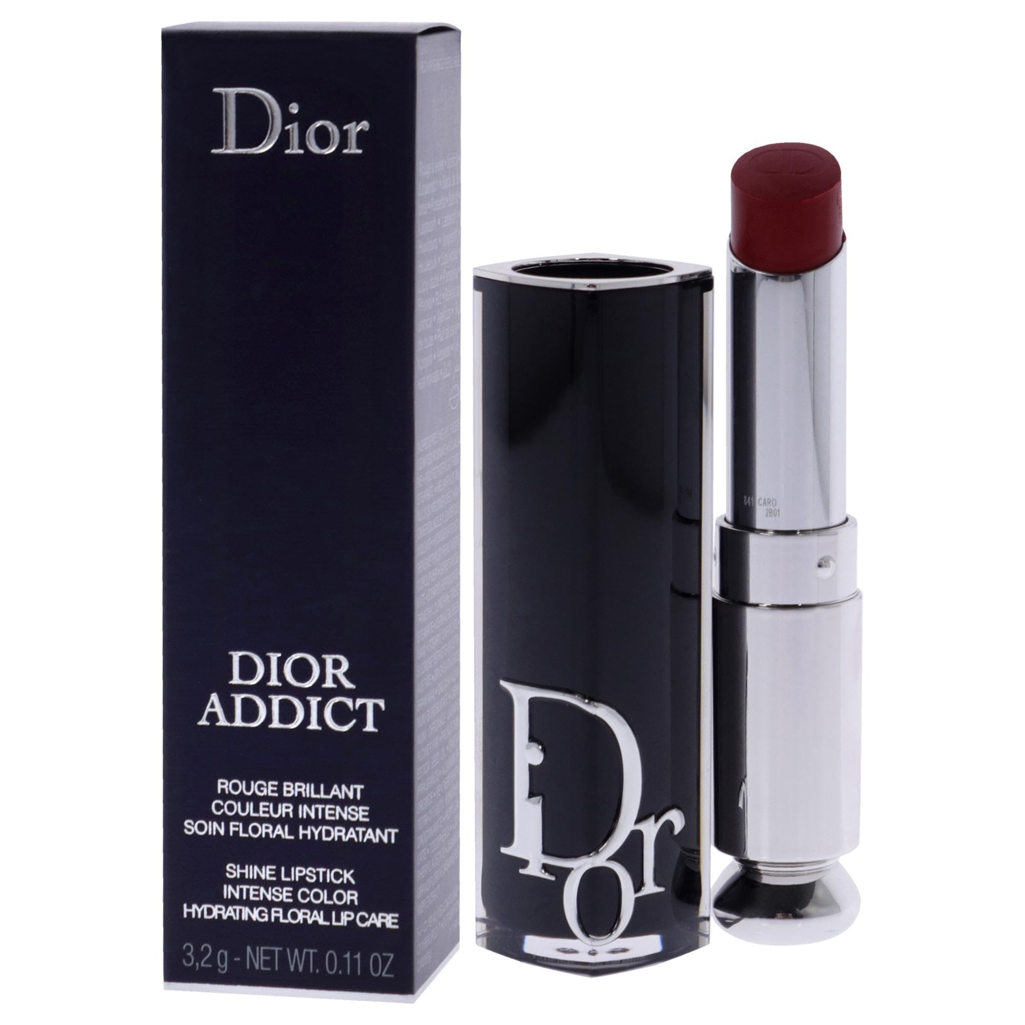 Foto 5 pulgar | Lápiz Labial Dior Christian Addict Hydrating Shine 841 Caro, 3 Ml - Venta Internacional.