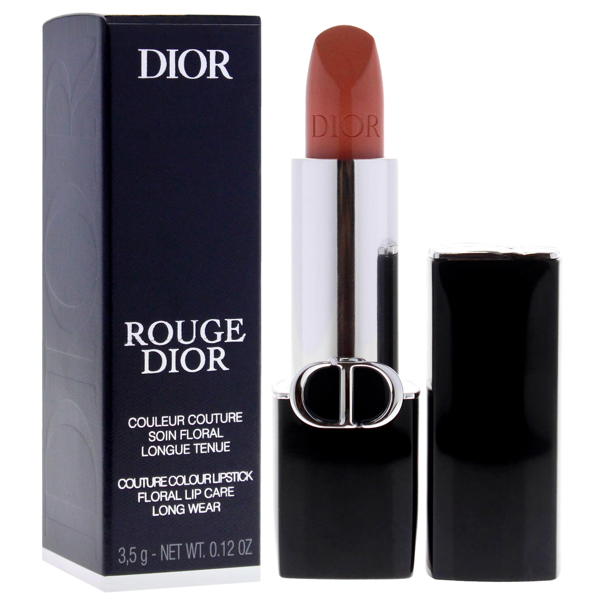 Foto 4 pulgar | Lápiz Labial Christian Dior Rouge Dior Couture Satin 219 Rose - Venta Internacional.