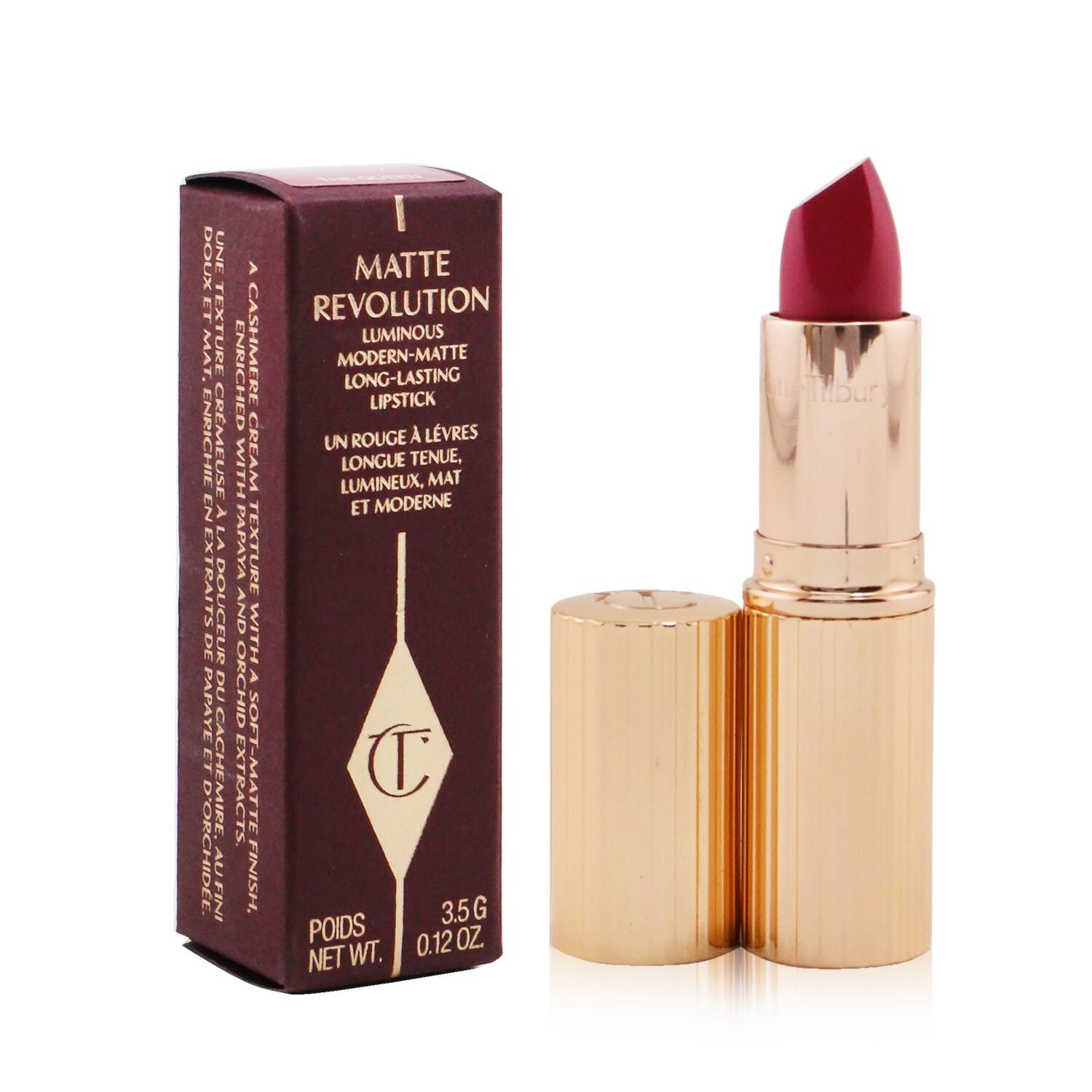 Foto 3 pulgar | Lápiz Labial Charlotte Tilbury Matte Revolutionary Luminous The Queen - Venta Internacional.