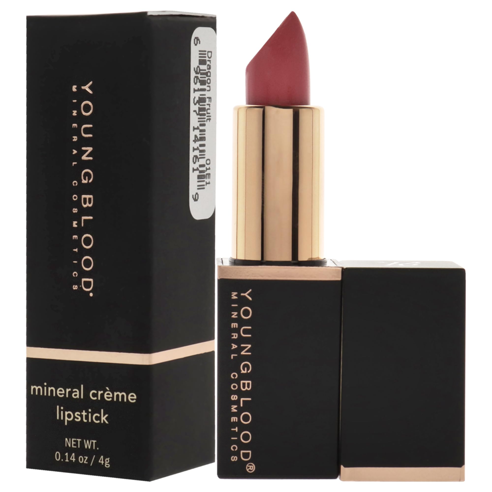 Foto 4 | Lápiz Labial Youngblood Mineral Creme Dragon Fruit, 4 Ml, Para Mujer - Venta Internacional.