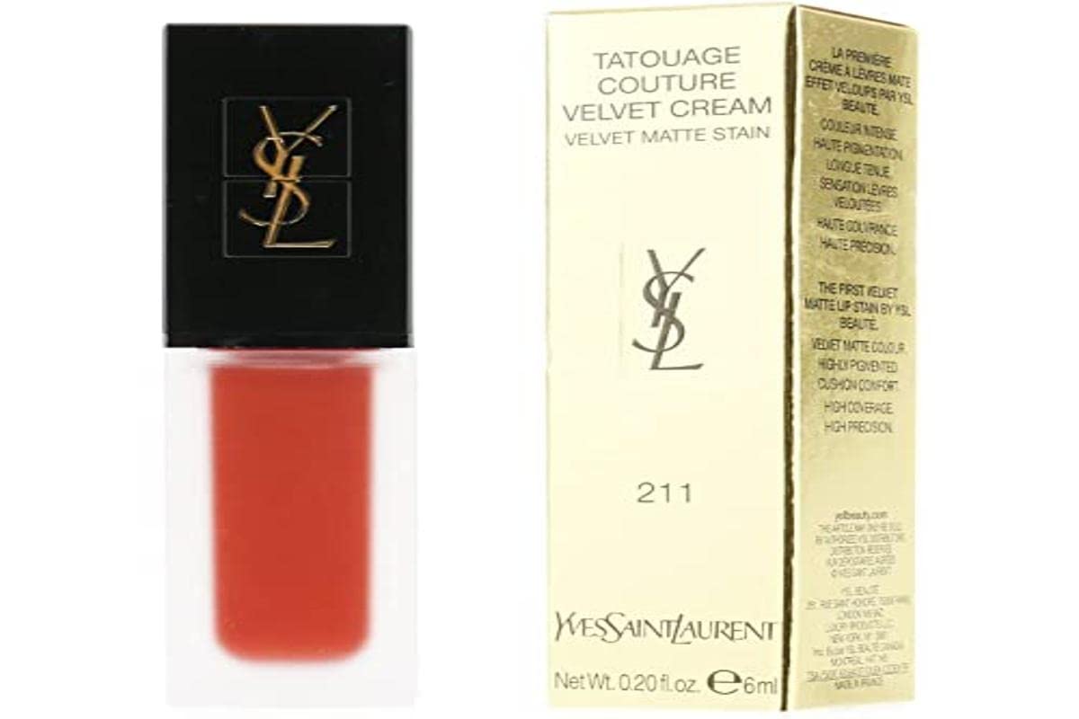 Foto 2 pulgar | Barra De Labios Yves Saint Laurent Tatouage Couture Velvet Cream 211 - Venta Internacional.