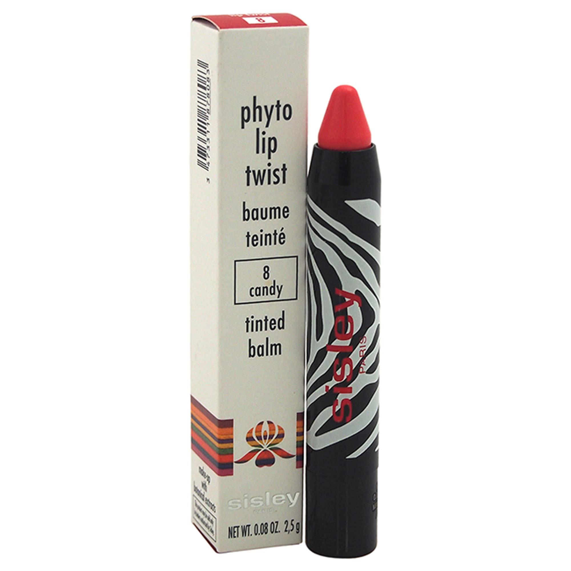 Foto 2 pulgar | Lápiz Labial Sisley Paris Phyto Lip Twist 8 Candy 2,5 Ml Para Mujer - Venta Internacional.