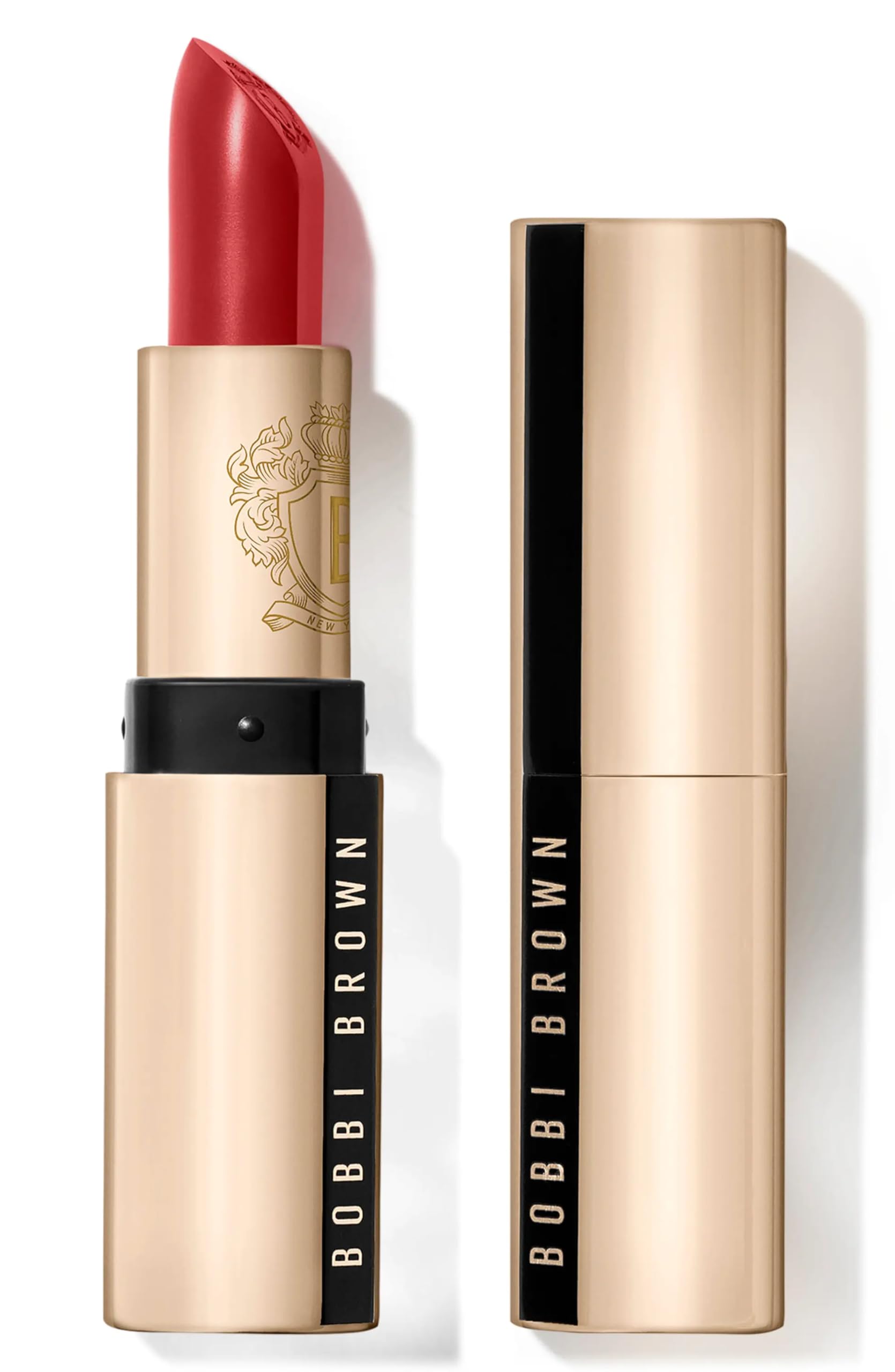 Lápiz Labial Bobbi Brown Luxe Parisian Red 3.5 G/360 Ml - Venta Internacional.