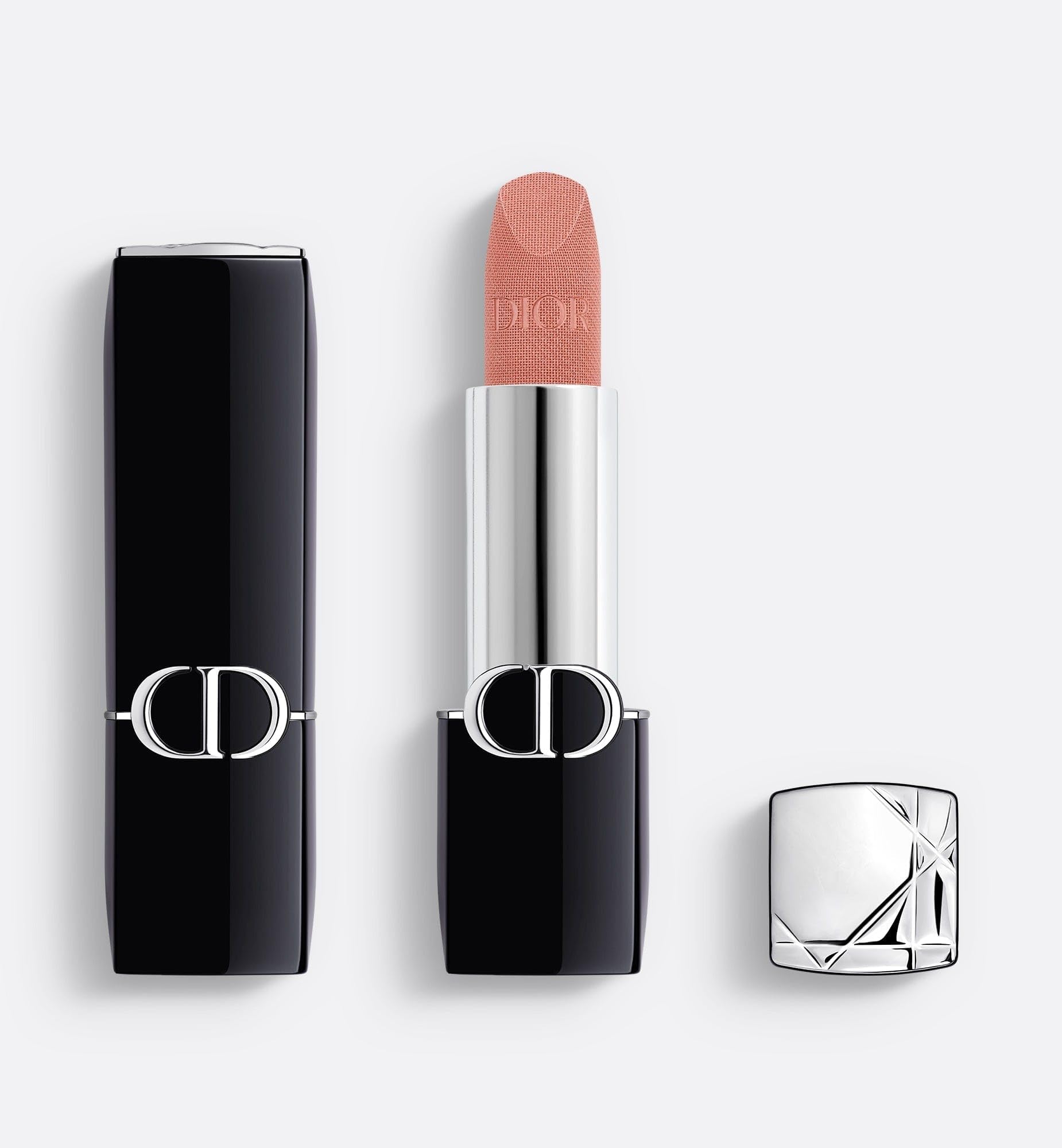 Lápiz Labial Dior Rouge Couture Colour Floral Lip Care 221 Frou-frou - Venta Internacional.