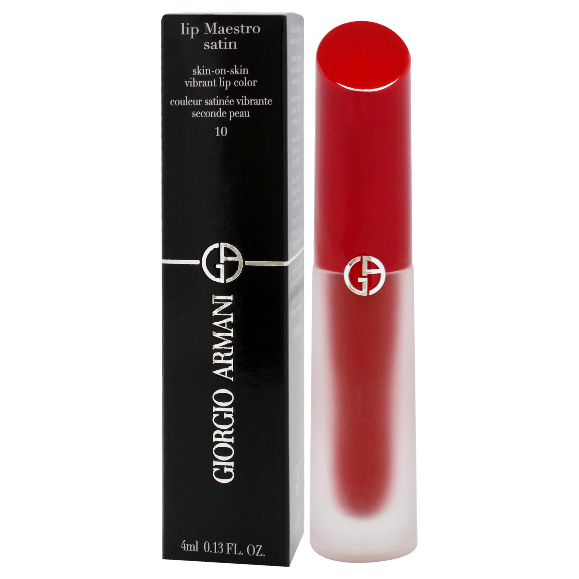 Foto 5 pulgar | Lápiz Labial Giorgio Armani Lip Maestro Satinado De Larga Duración 3,8 Ml - Venta Internacional.