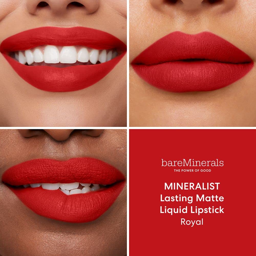 Foto 3 | Lápiz Labial Líquido Mate Duradero Bareminerals Mineralist - Venta Internacional.