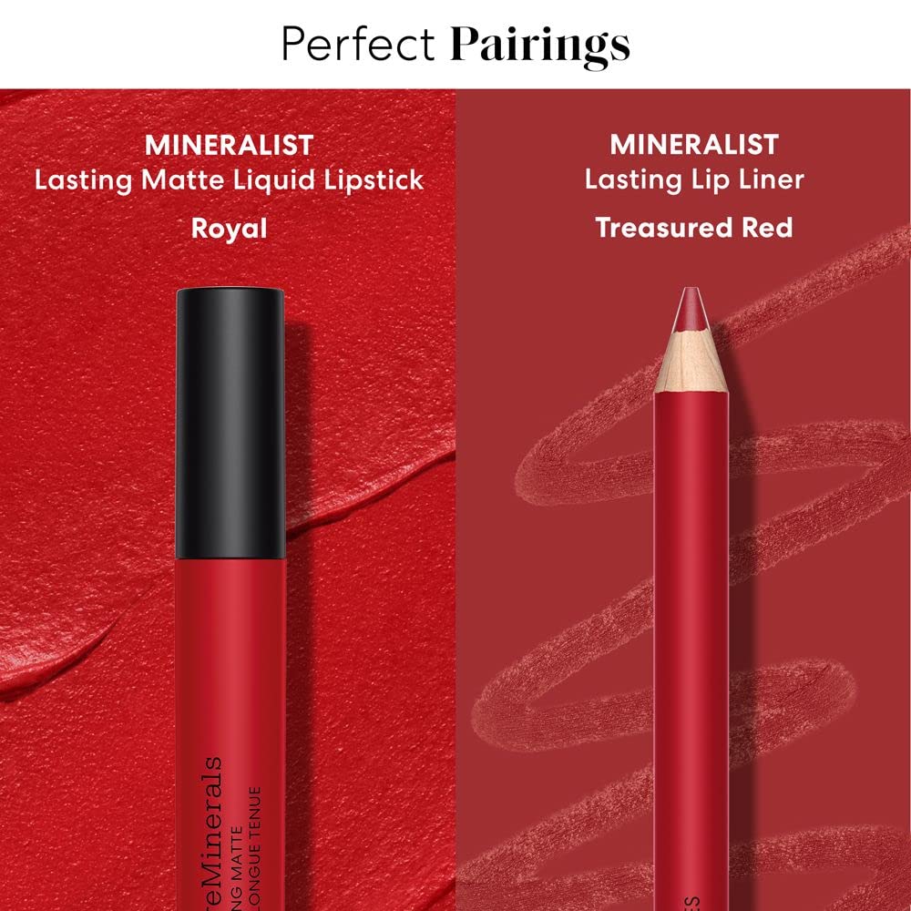 Foto 4 | Lápiz Labial Líquido Mate Duradero Bareminerals Mineralist - Venta Internacional.