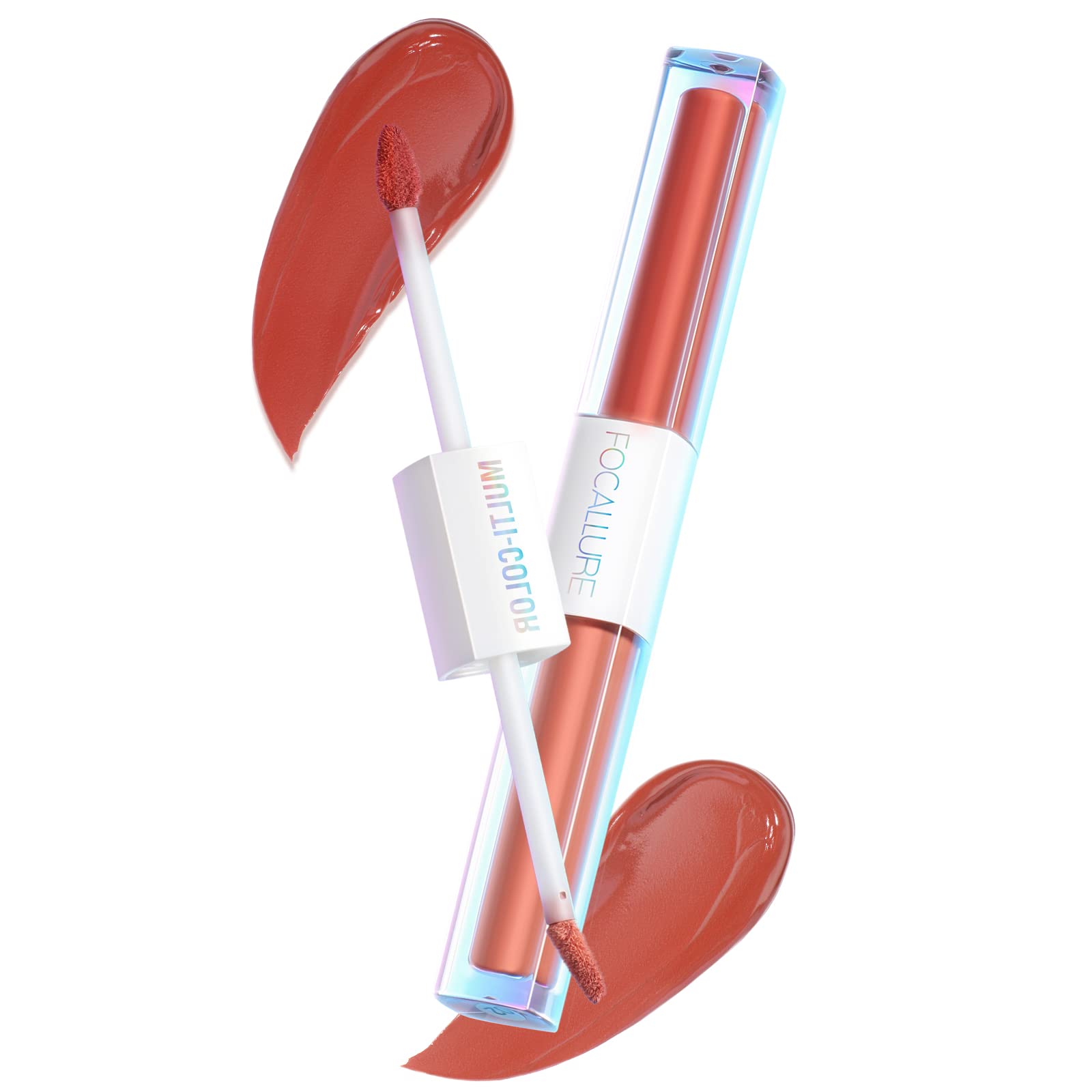 Foto 2 pulgar | Lápiz Labial Y Brillo Labial Focallure 2 En 1 Dual Head Intense Matte - Venta Internacional.