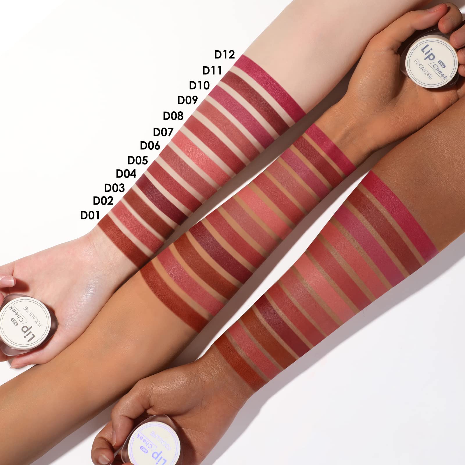 Foto 7 pulgar | Lápiz Labial Y Colorete Focallure Velvet-hazy Matte Lip Clay 3.0 - Venta Internacional.