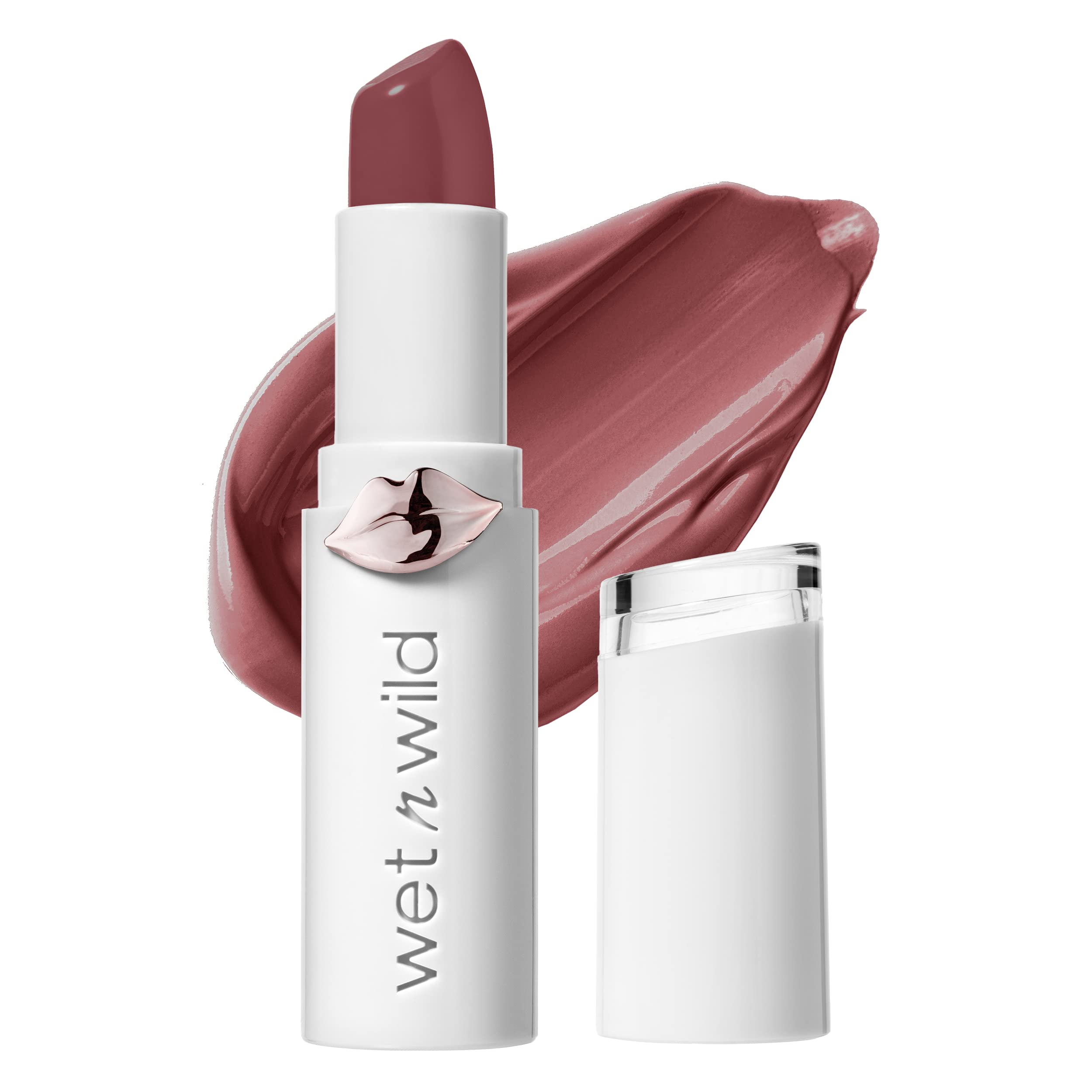 Lápiz Labial Húmedo Y Salvaje Mega Last High-shine Rosé And Slay - Venta Internacional.