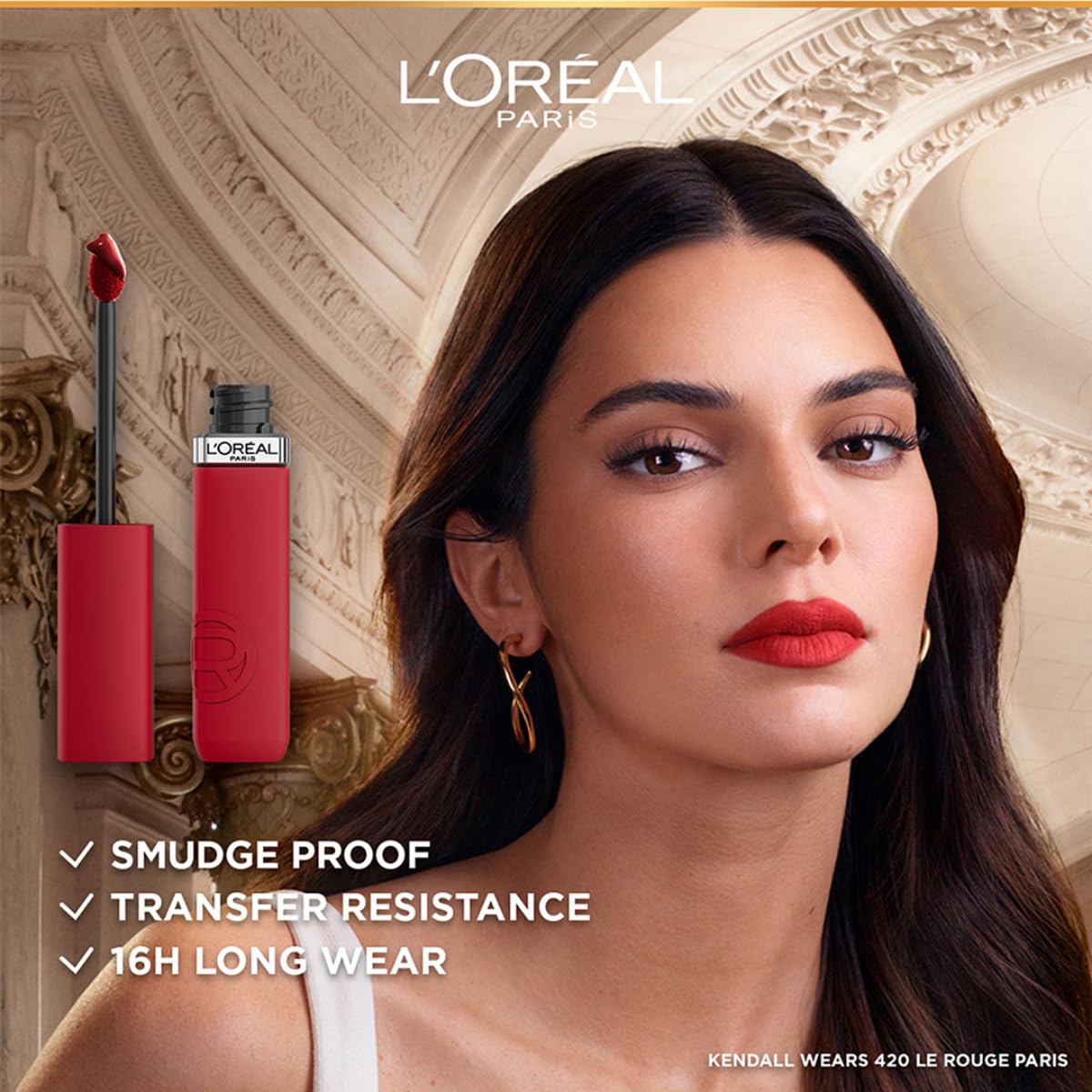 Foto 4 pulgar | Lápiz Labial Líquido L'oreal Paris Infallible Matte 4.7 Ml Snooze - Venta Internacional.