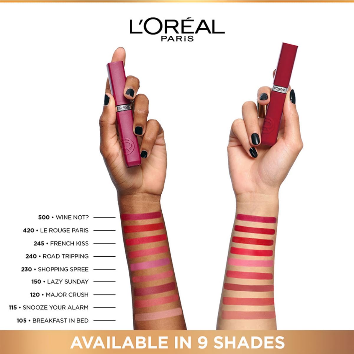 Foto 6 pulgar | Lápiz Labial Líquido L'oreal Paris Infallible Matte 4.7 Ml Snooze - Venta Internacional.