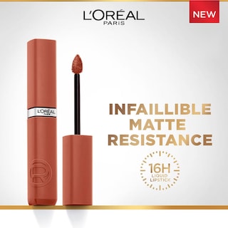 Foto 6 | Lápiz Labial Líquido L'oreal Paris Infallible Matte 4.7 Ml Snooze - Venta Internacional.