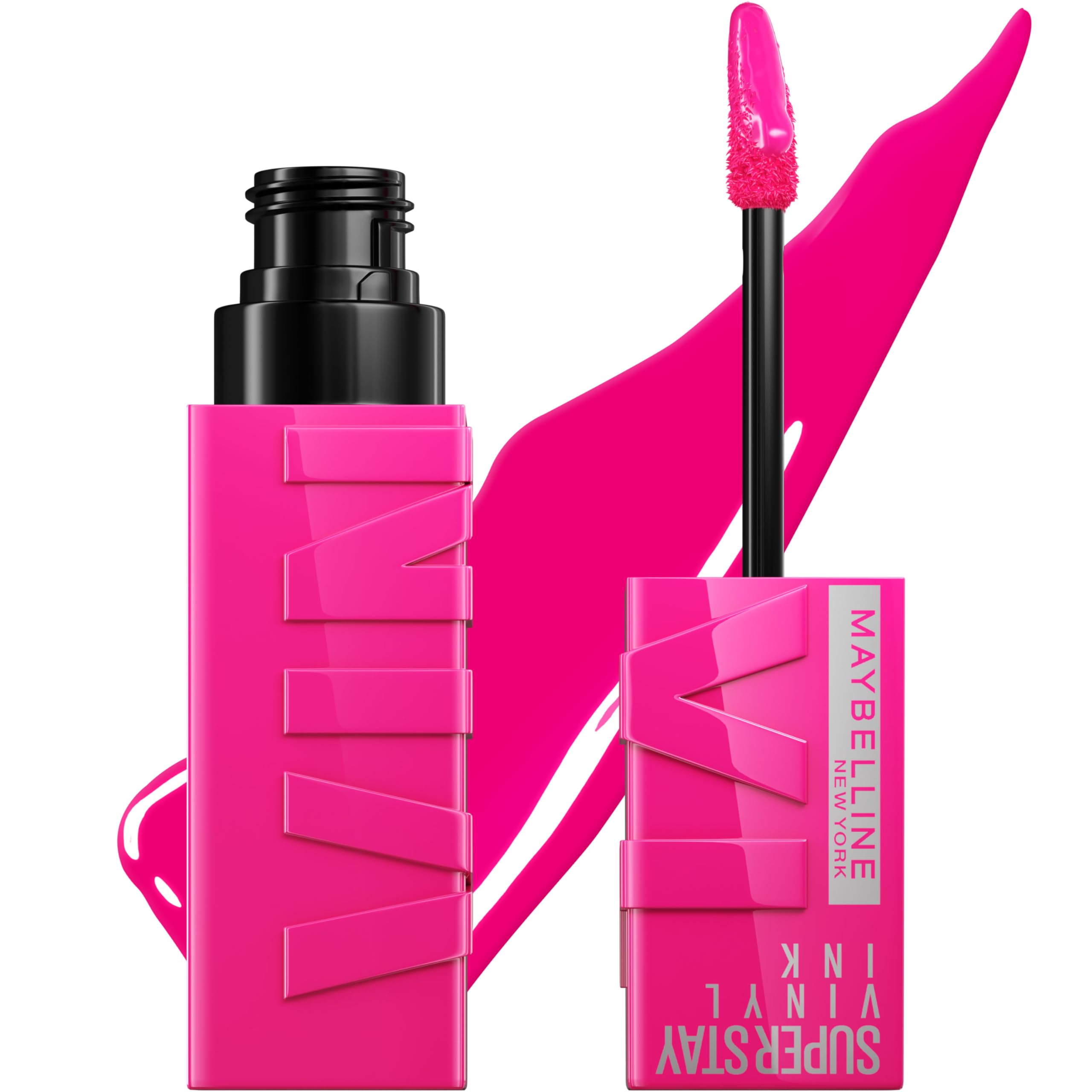 Lipcolor Líquido Maybelline Super Stay Vinyl Ink Longwear - Venta Internacional.