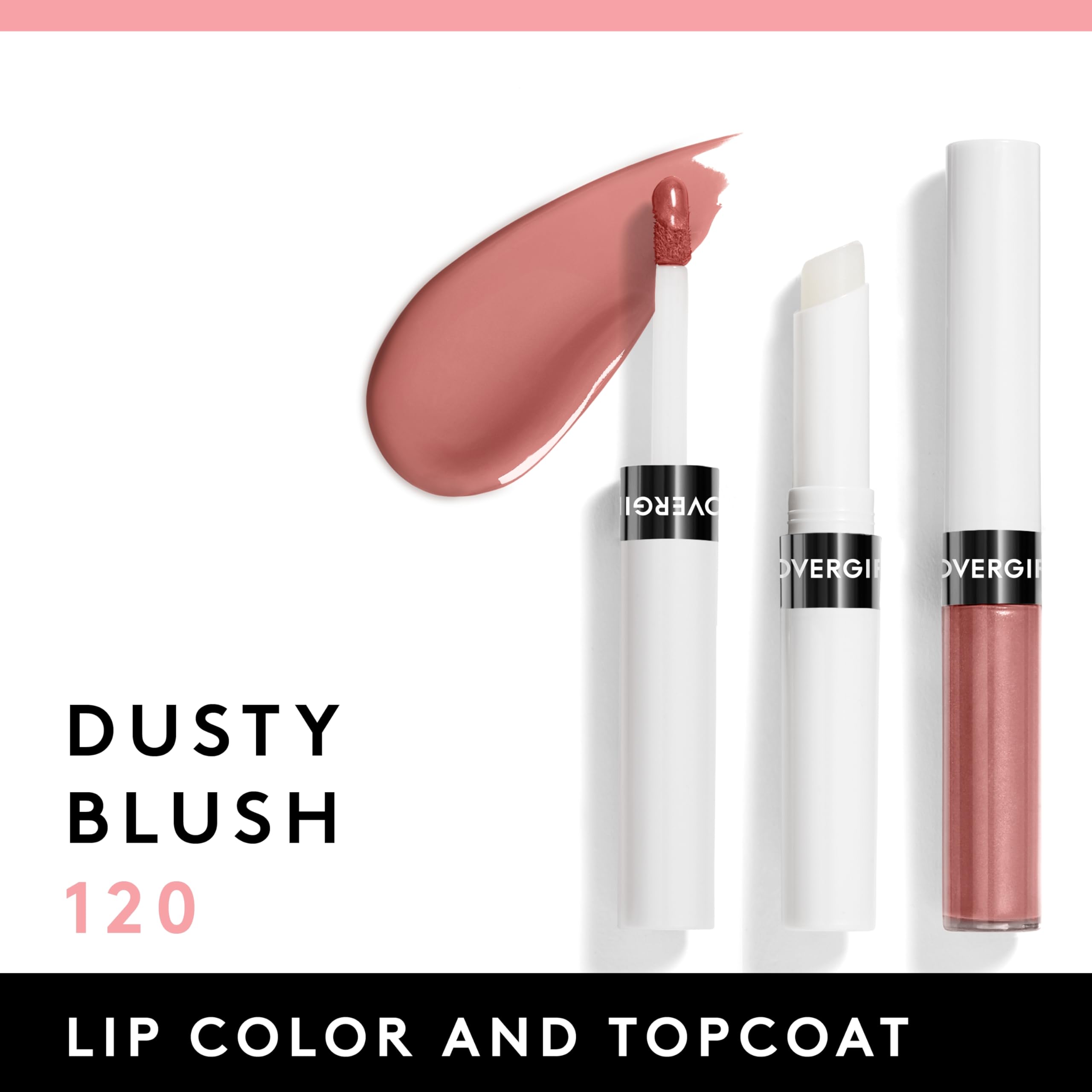 Foto 3 pulgar | Lápiz Labial Covergirl Outlast Allday 120 Dusty Blush +24h - Venta Internacional.