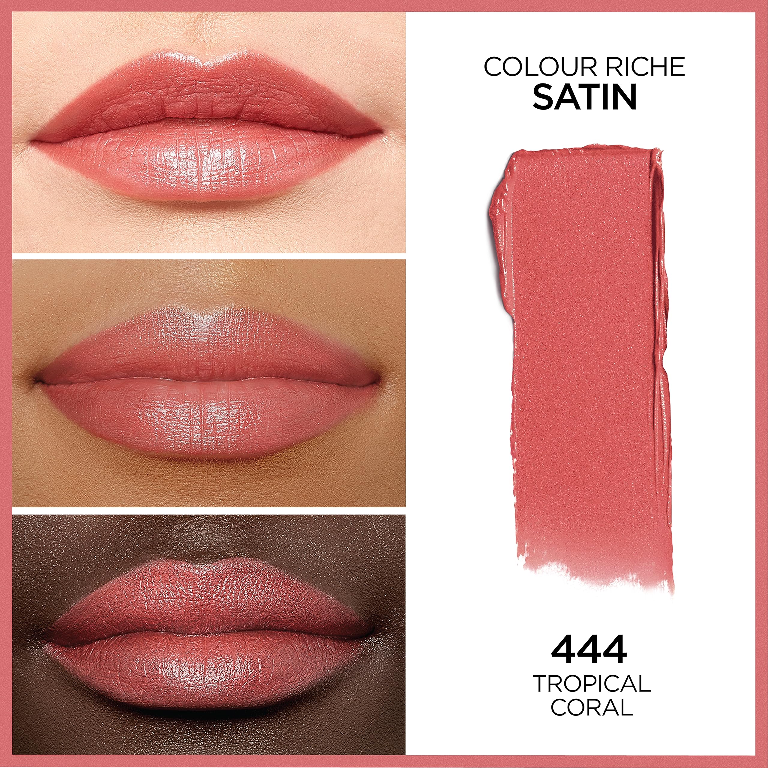 Foto 3 pulgar | Lápiz Labial L'oréal Paris Colour Riche Original Tropical Coral - Venta Internacional.