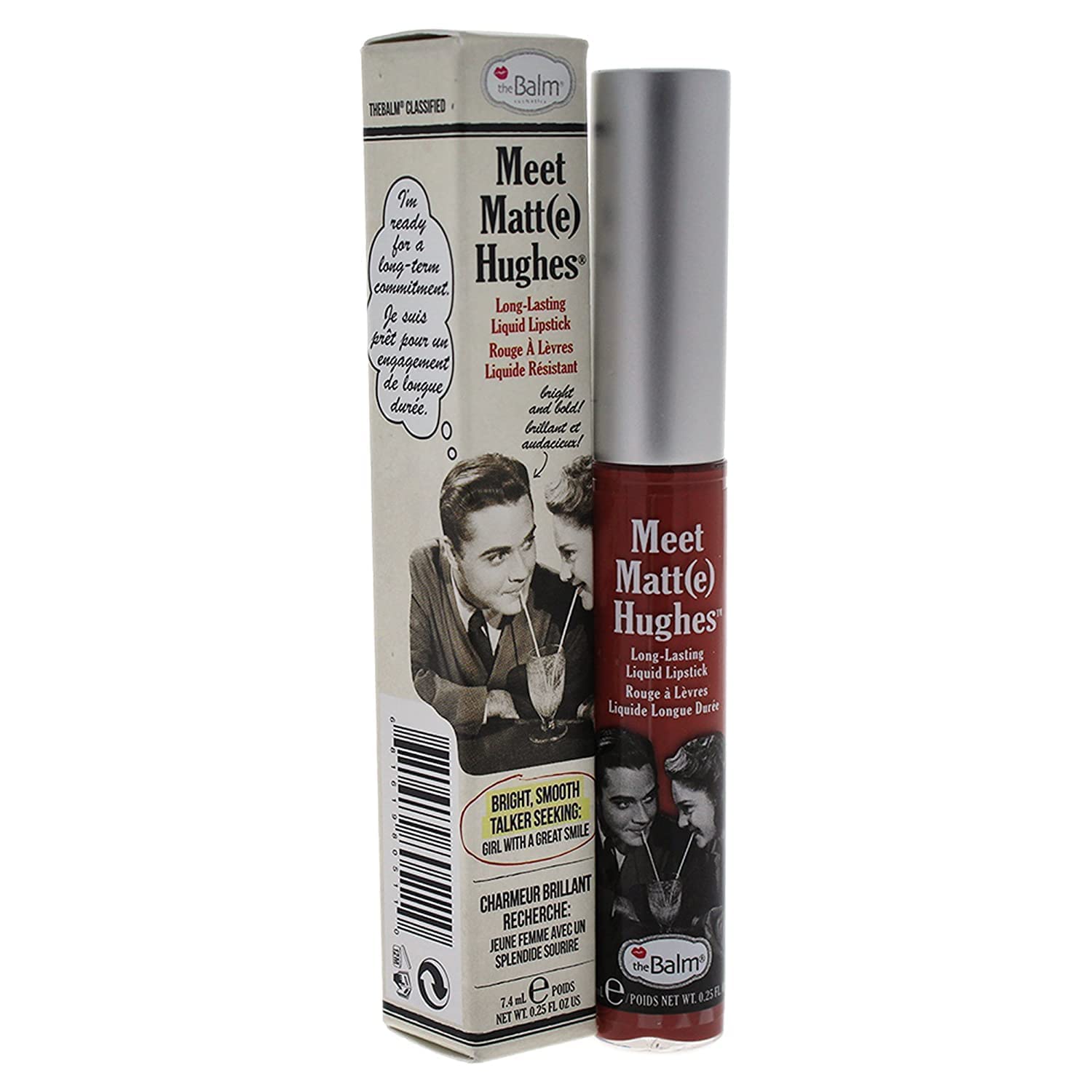 Foto 1 | Lápiz Labial Líquido Thebalm Meet Matt (e) Hughes Long Lasting - Venta Internacional.