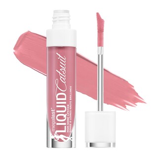 Foto 1 | Lápiz Labial Lleno De Locura Megalast Catsuit High-shine Pink Flirt - Venta Internacional.